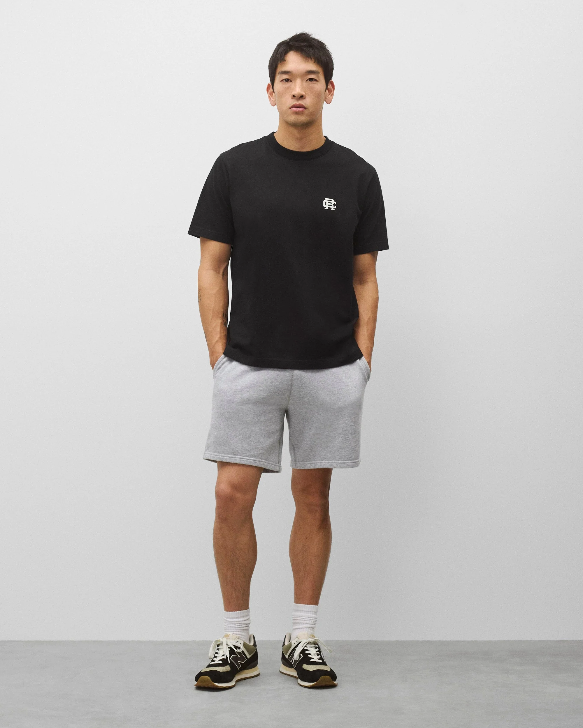 Midweight Jersey Felt Monogram OG T-Shirt - Image 3