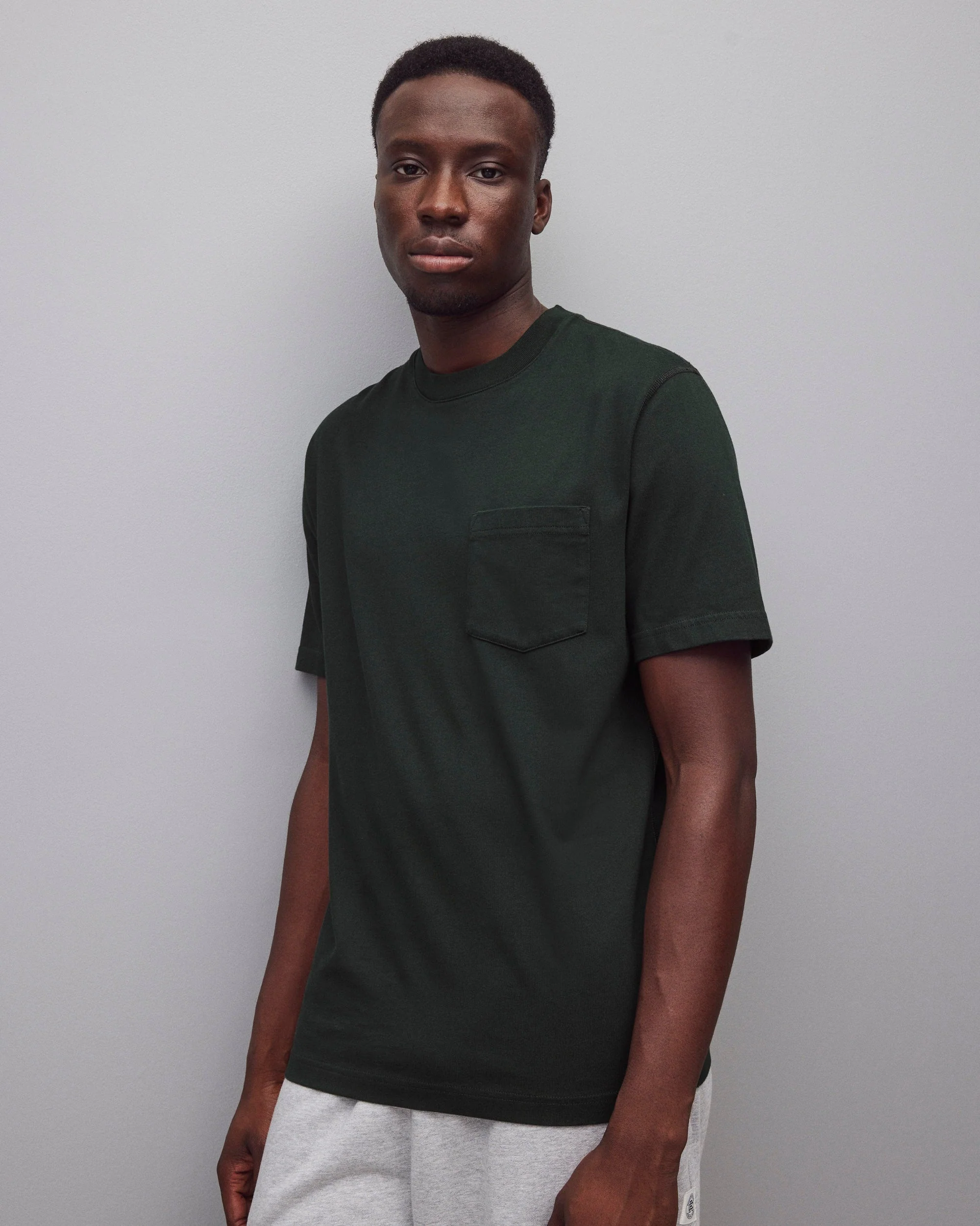 Midweight Jersey Standard Pocket T-Shirt - Image 2