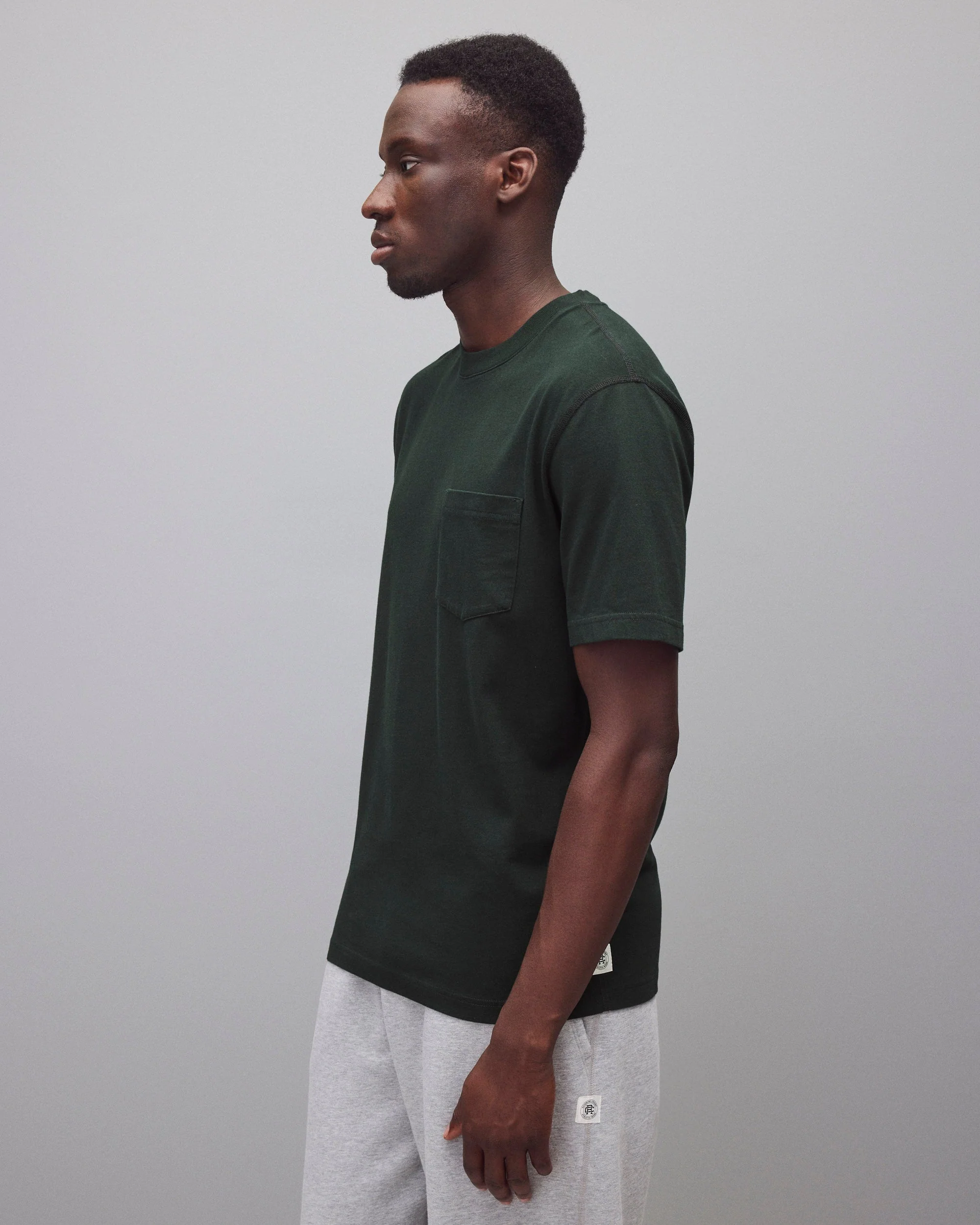 Midweight Jersey Standard Pocket T-Shirt - Image 4