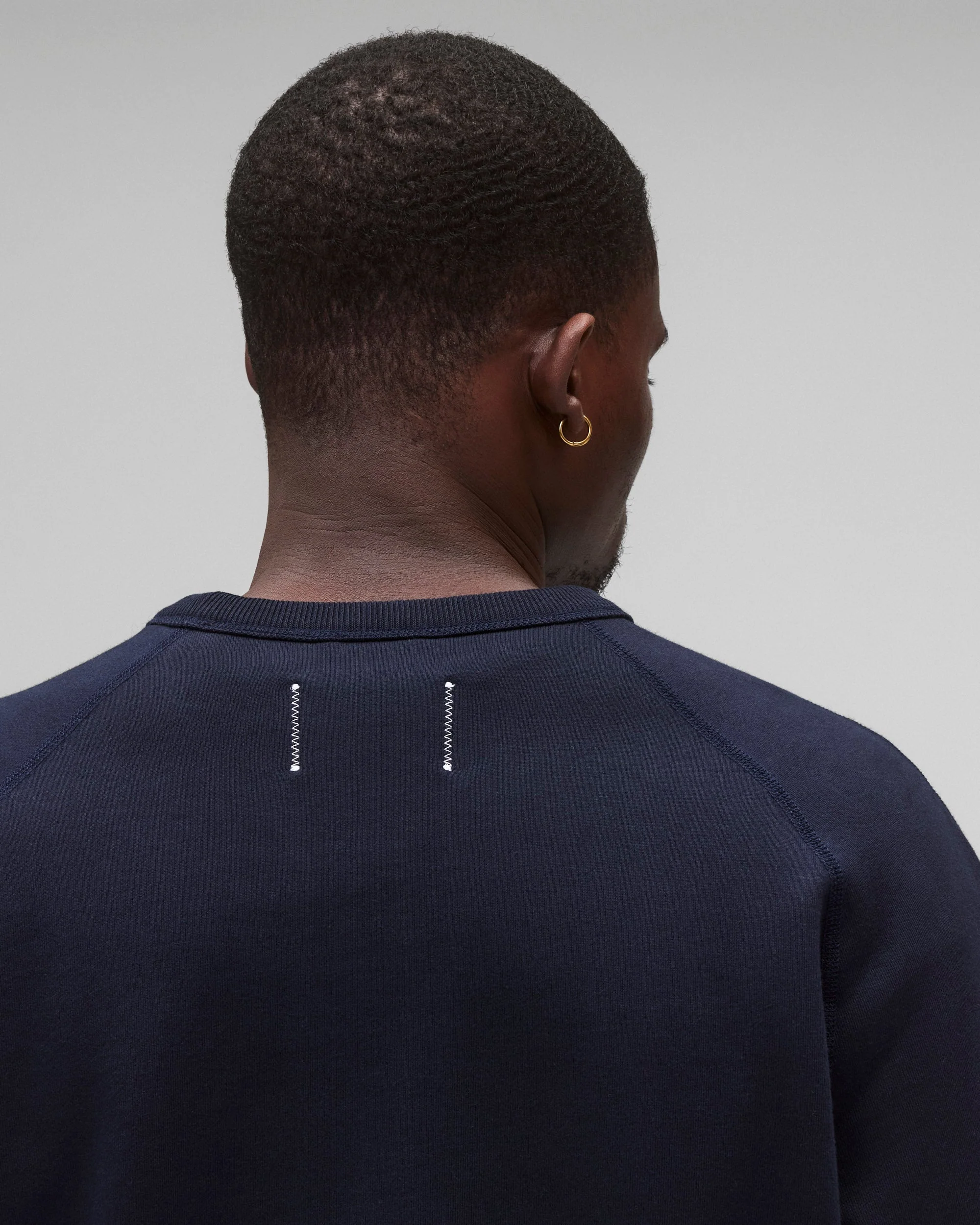 Midweight Terry Arch Logo Standard Crewneck - Image 7