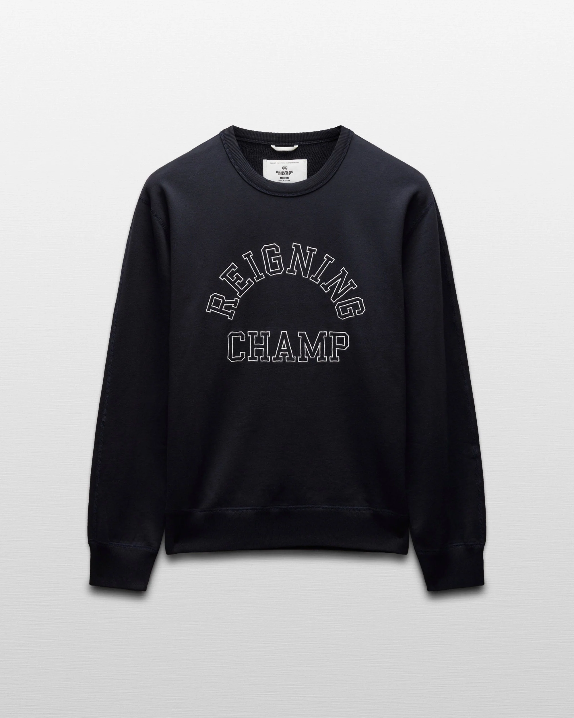 Midweight Terry Arch Logo Standard Crewneck - Image 8