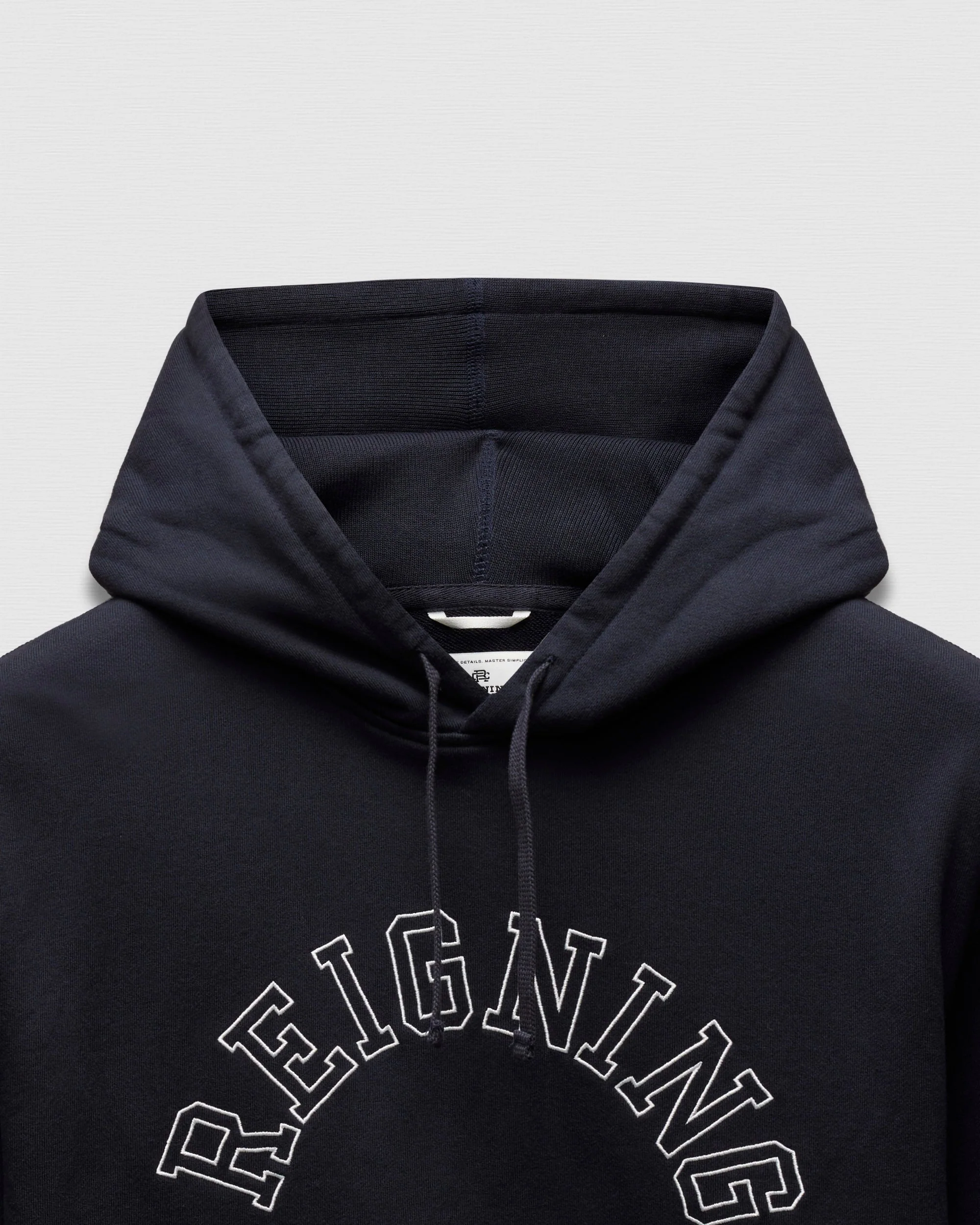 Midweight Terry Arch Logo Standard Hoodie - Image 8