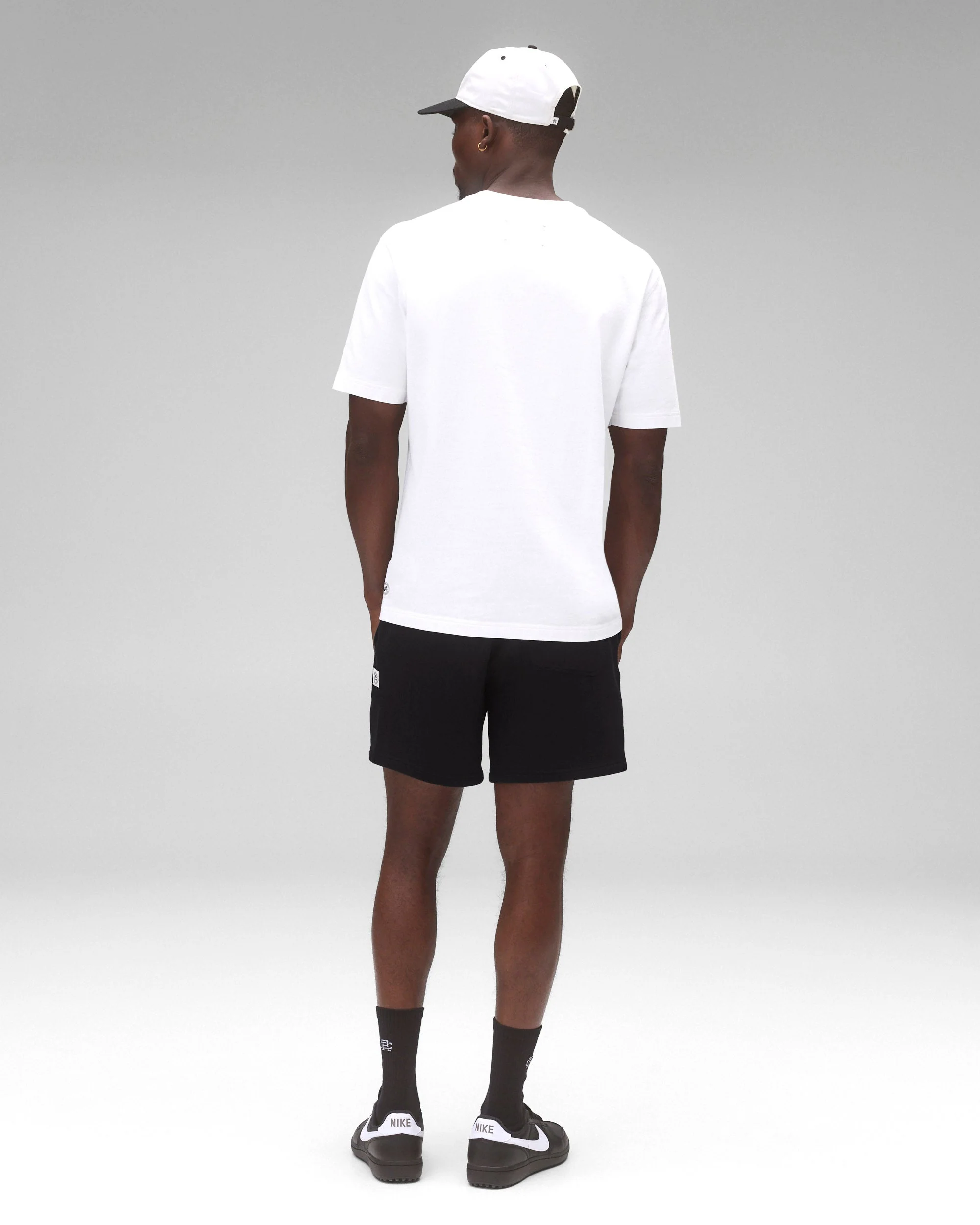 Midweight Terry Arch Logo Standard Sweatshort 6" - Image 5