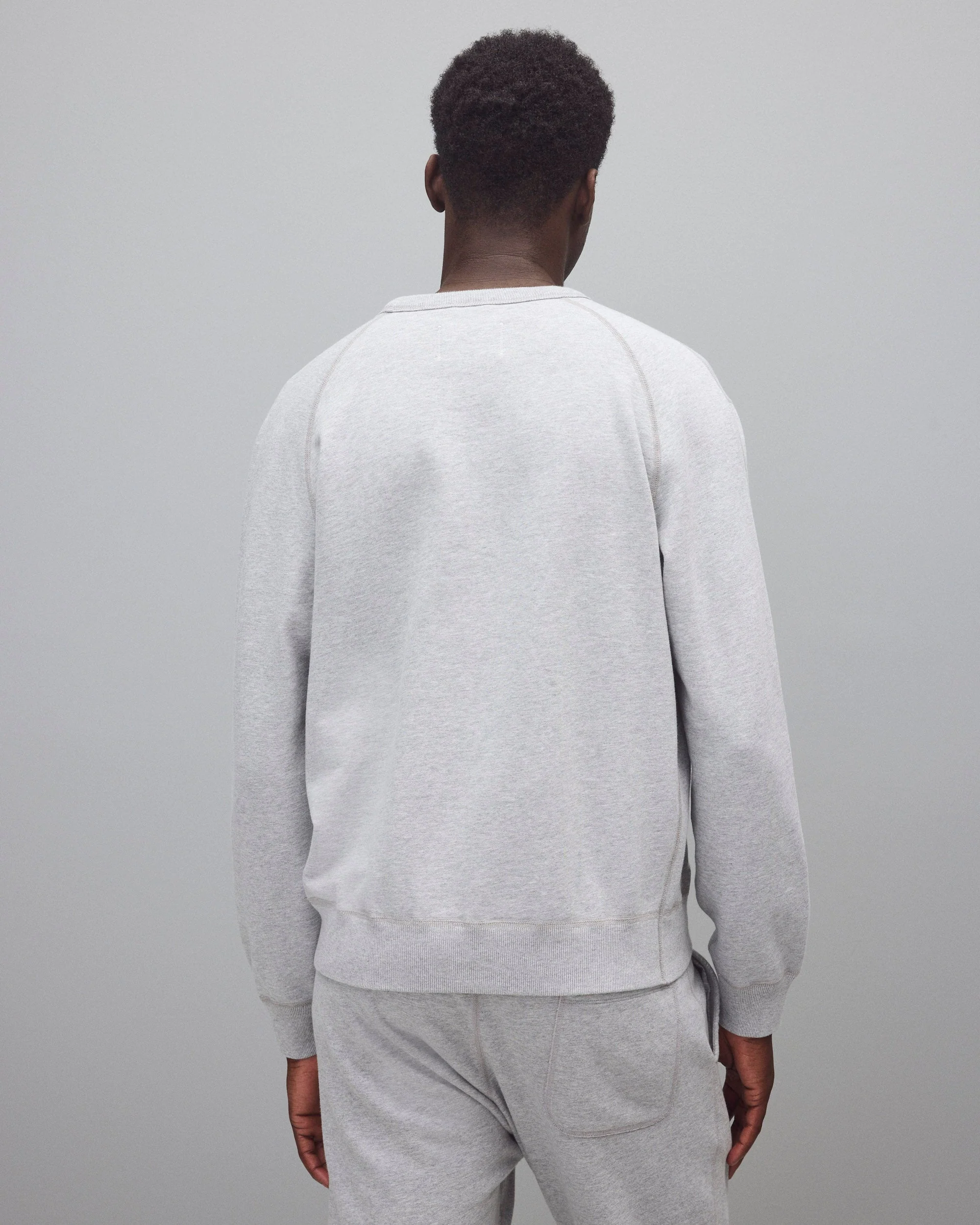 Midweight Terry Collegiate Standard Crewneck - Image 4