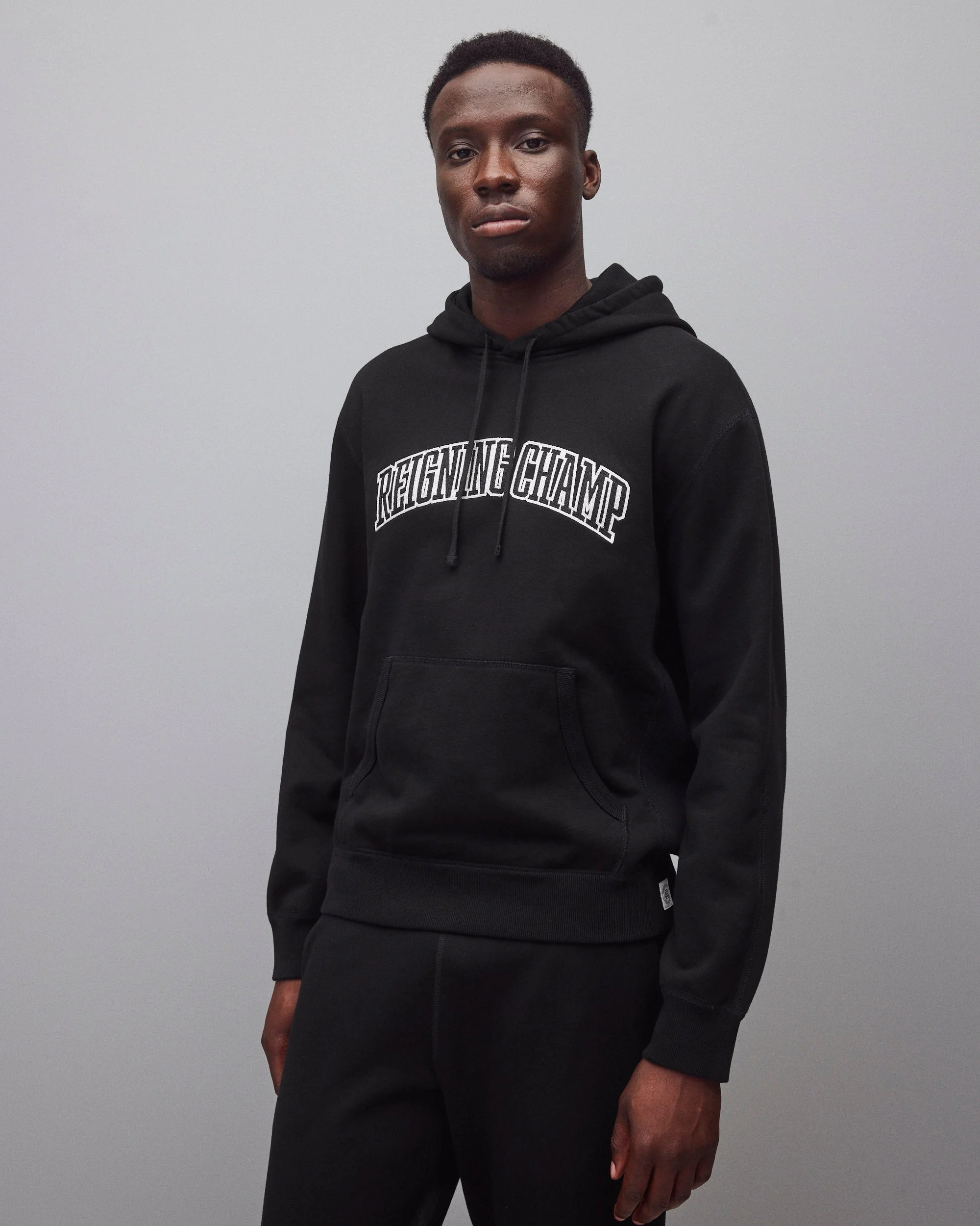 Midweight Terry Collegiate Standard Hoodie - Image 2