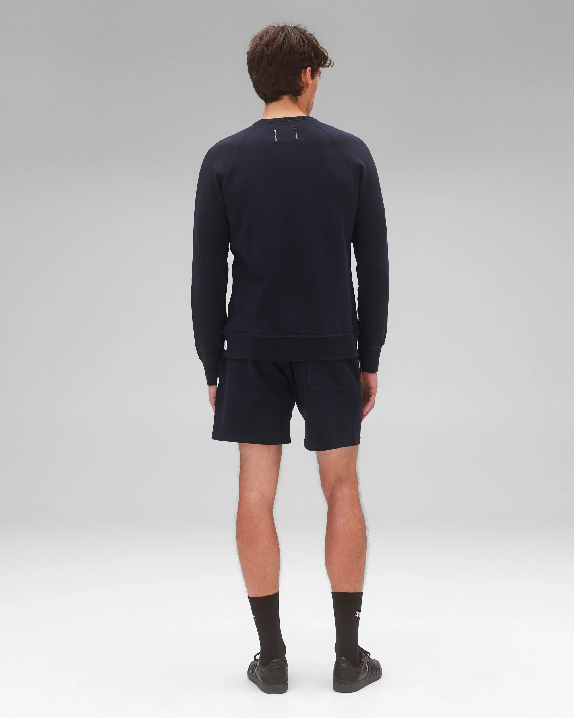 Midweight Terry Slim Crewneck - Image 5