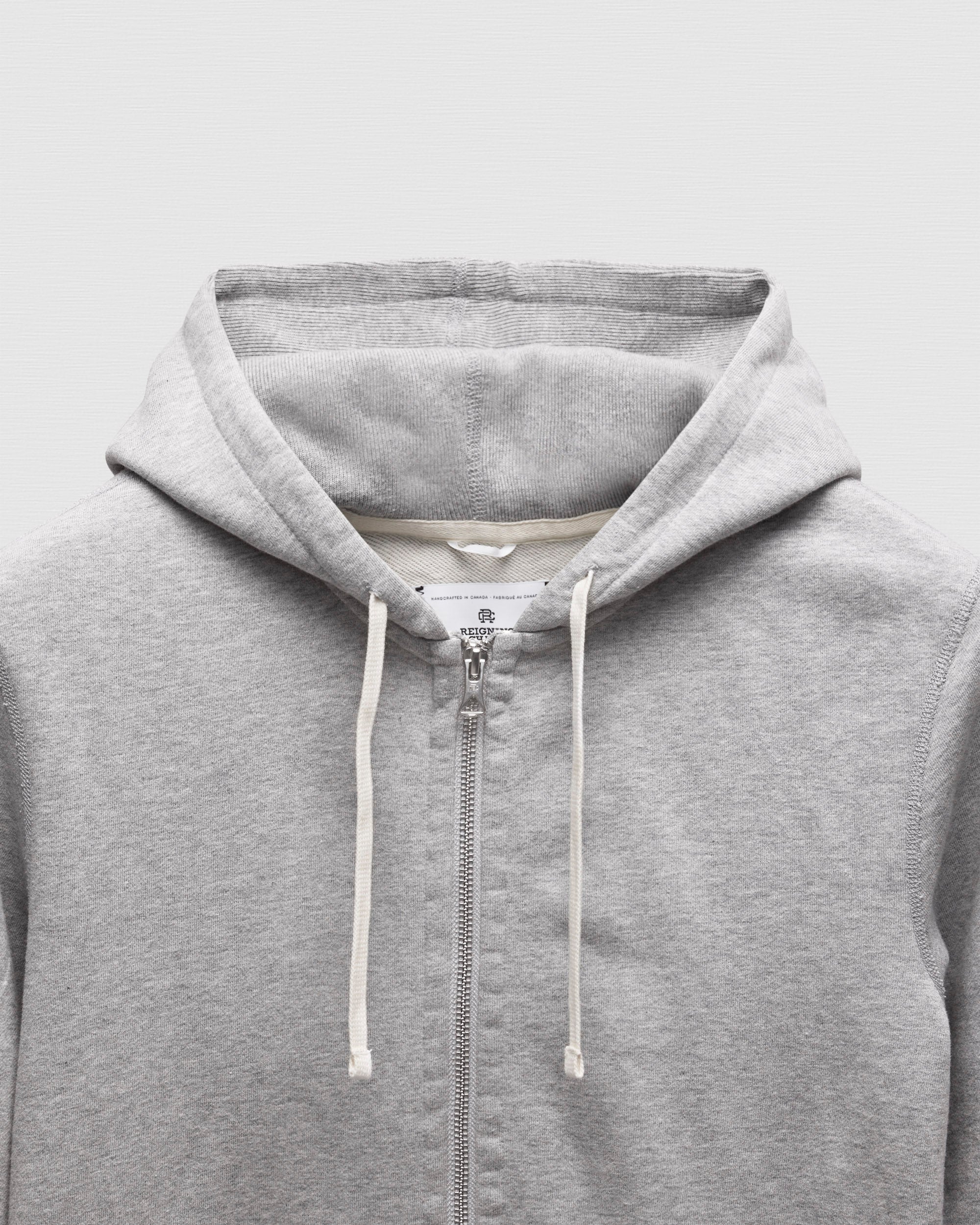 Midweight Terry Slim Zip Hoodie - Image 10