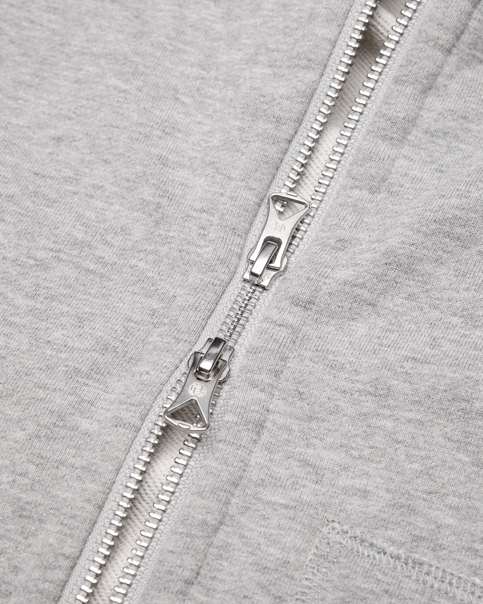 Midweight Terry Slim Zip Hoodie - Image 11