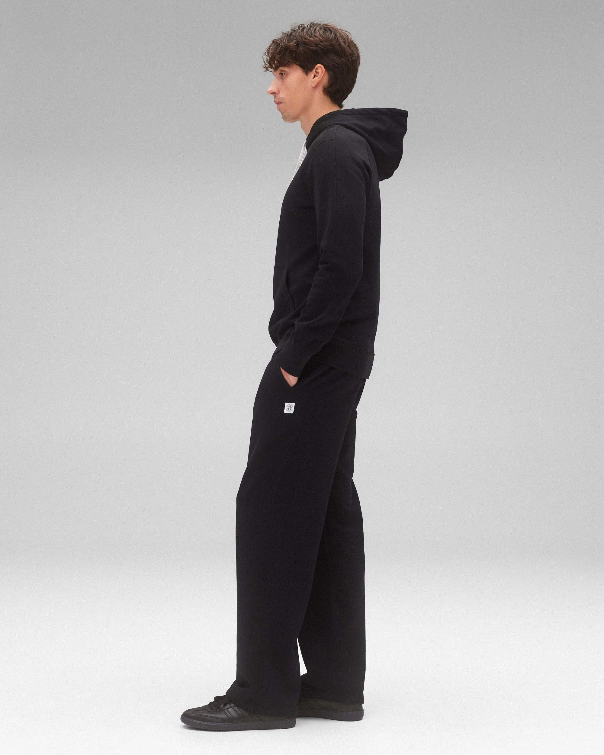 Midweight Terry Slim Hoodie - Image 3