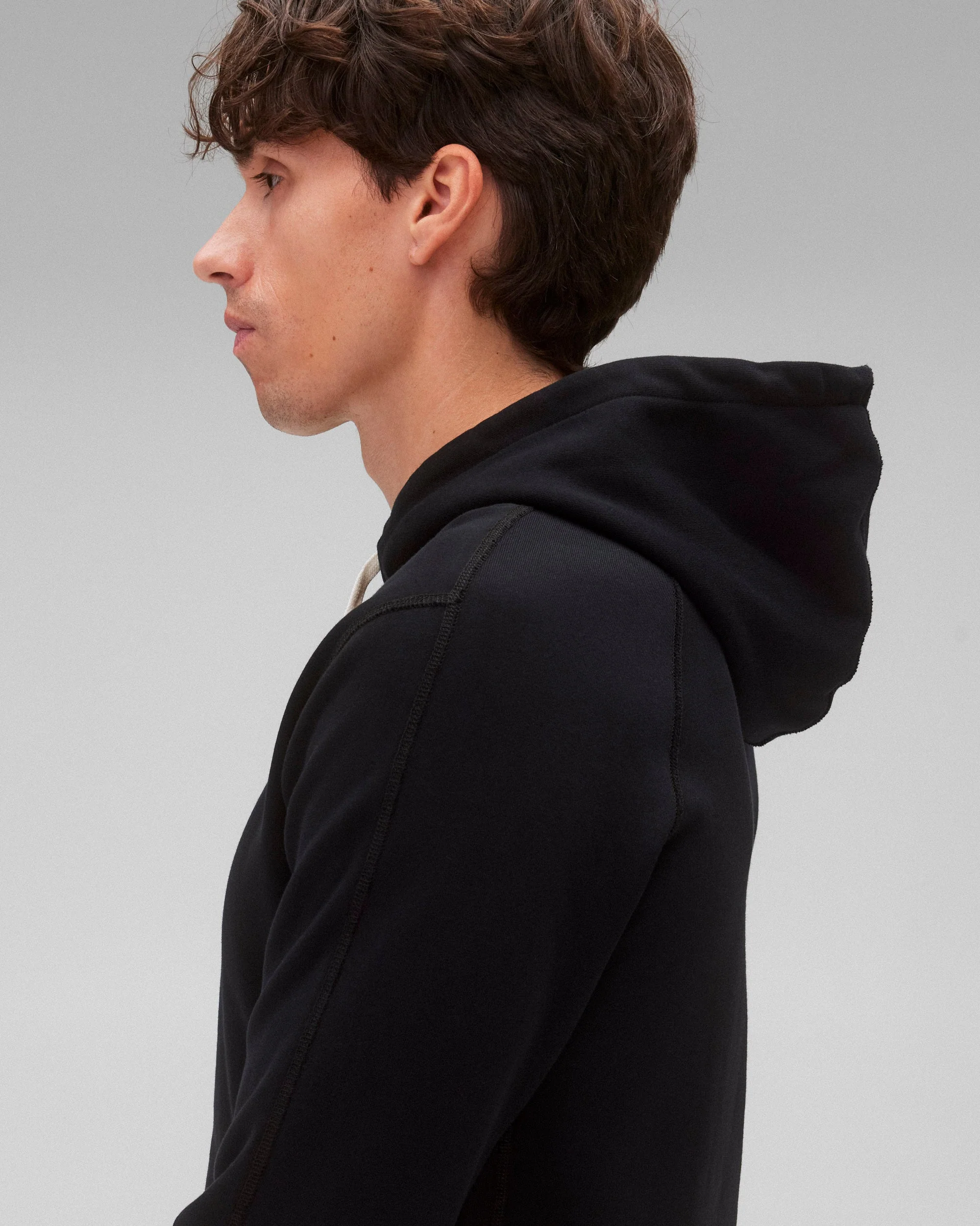 Midweight Terry Slim Hoodie - Image 7