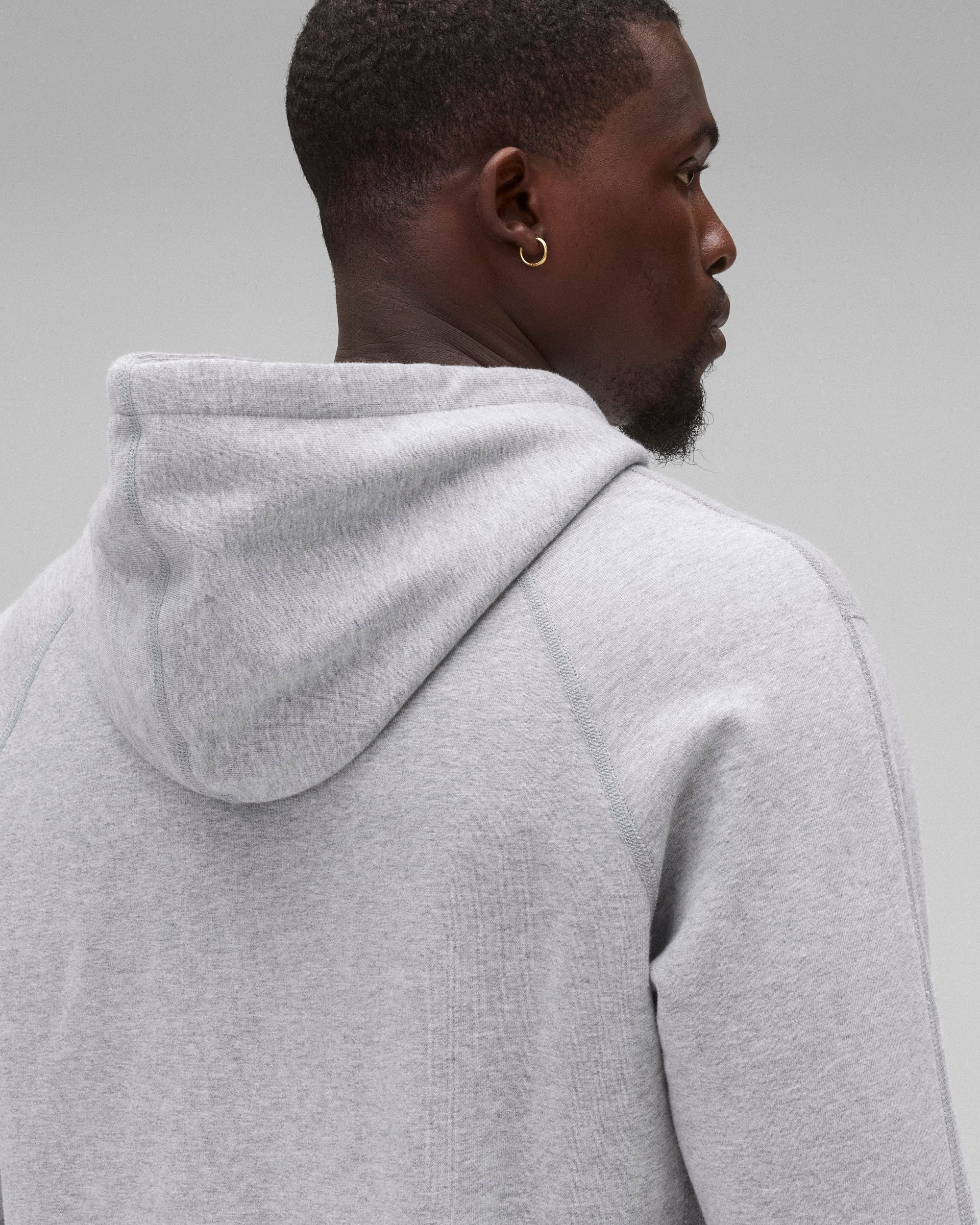 Midweight Terry Slim Hoodie - Image 6