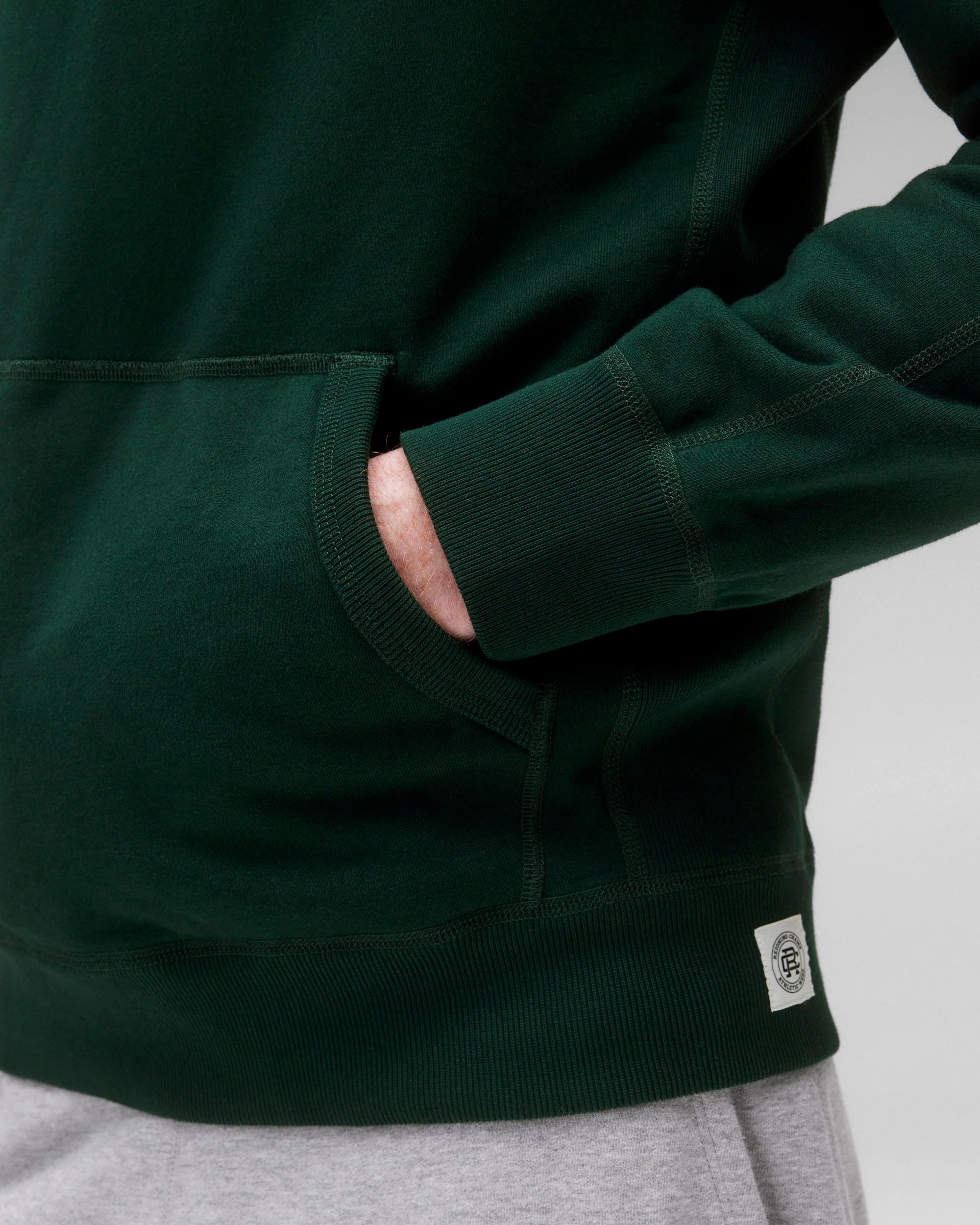 Midweight Terry Lockup Standard Hoodie - Image 5
