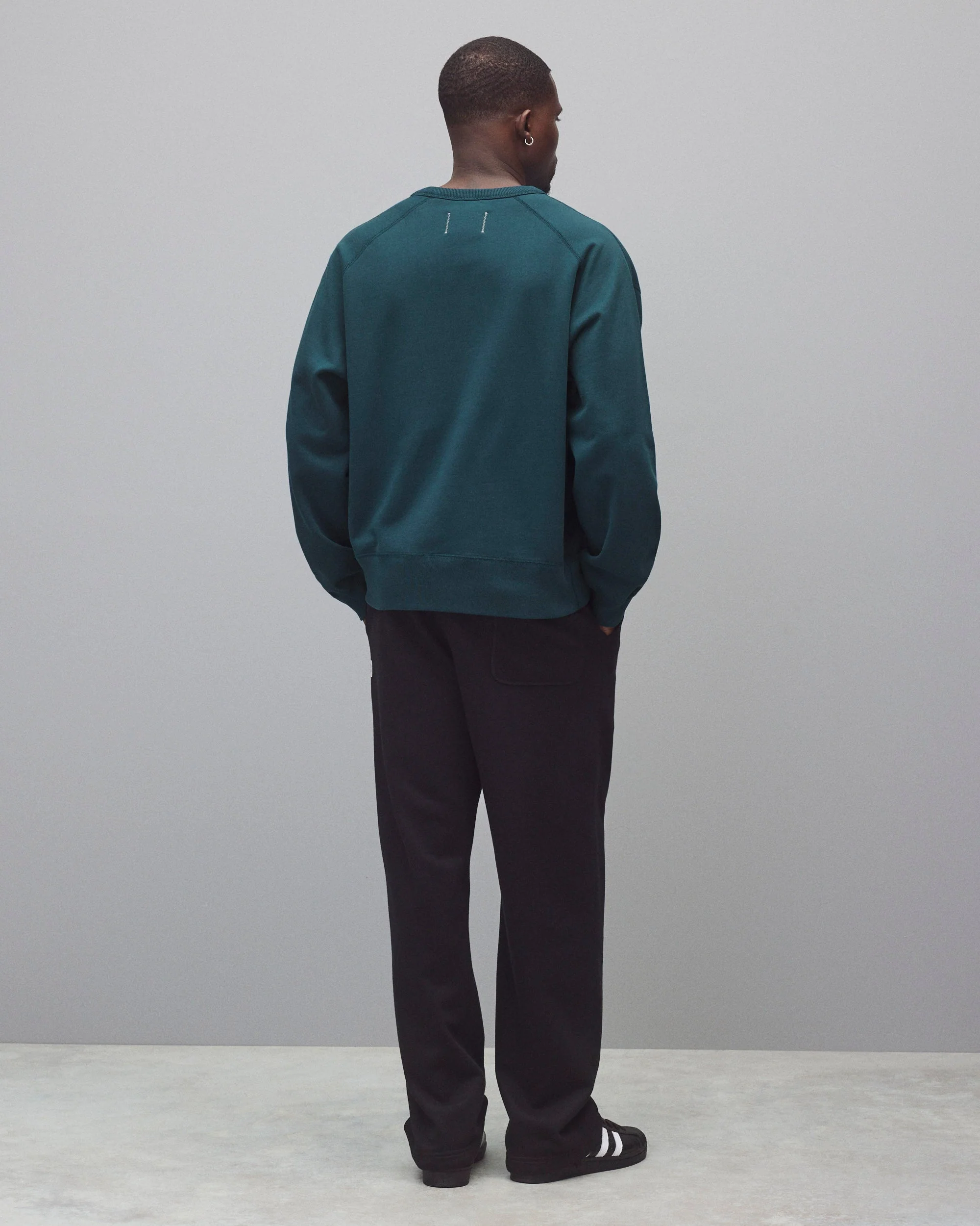 Midweight Terry Relaxed Crewneck - Image 5