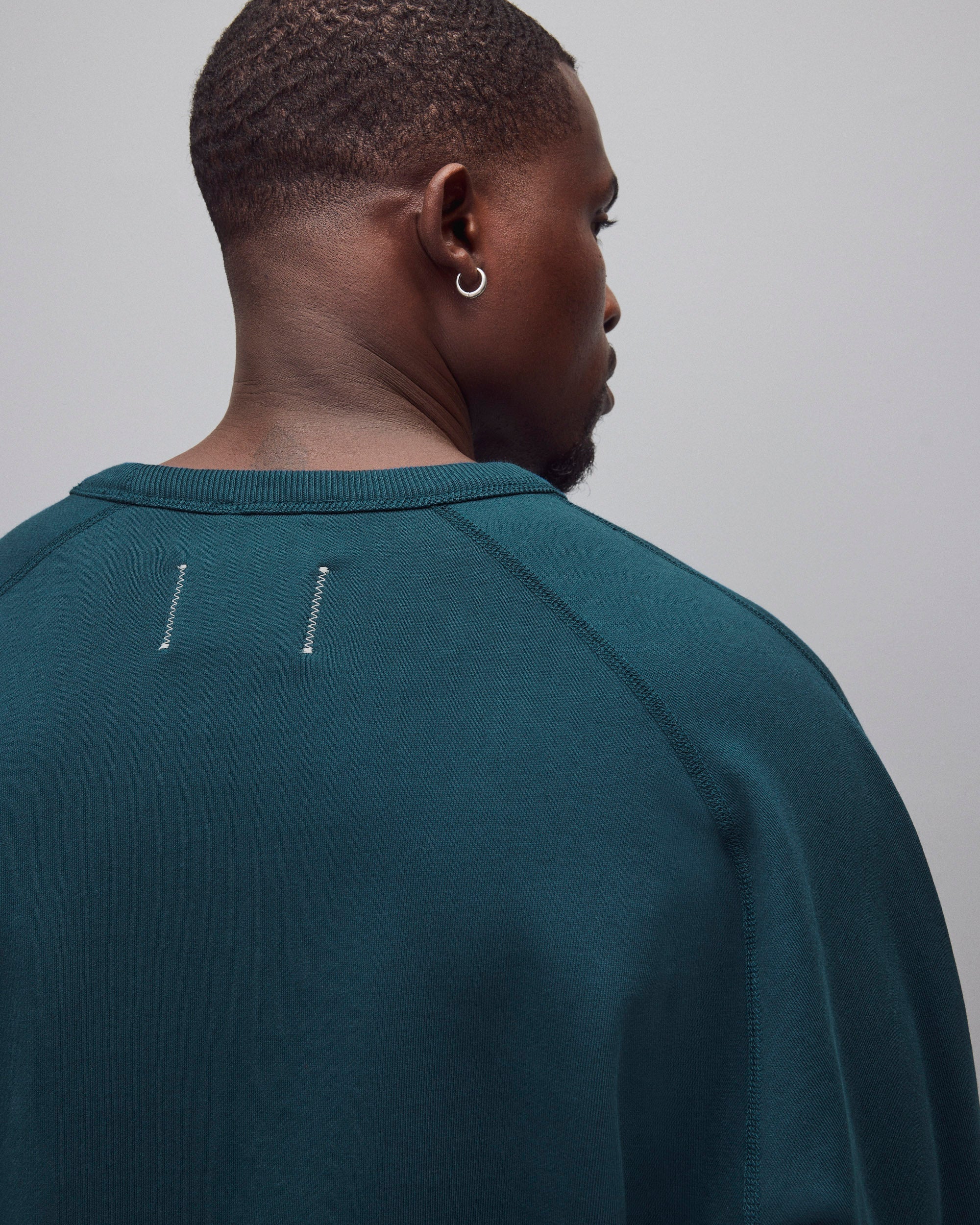 Midweight Terry Relaxed Crewneck - Image 6