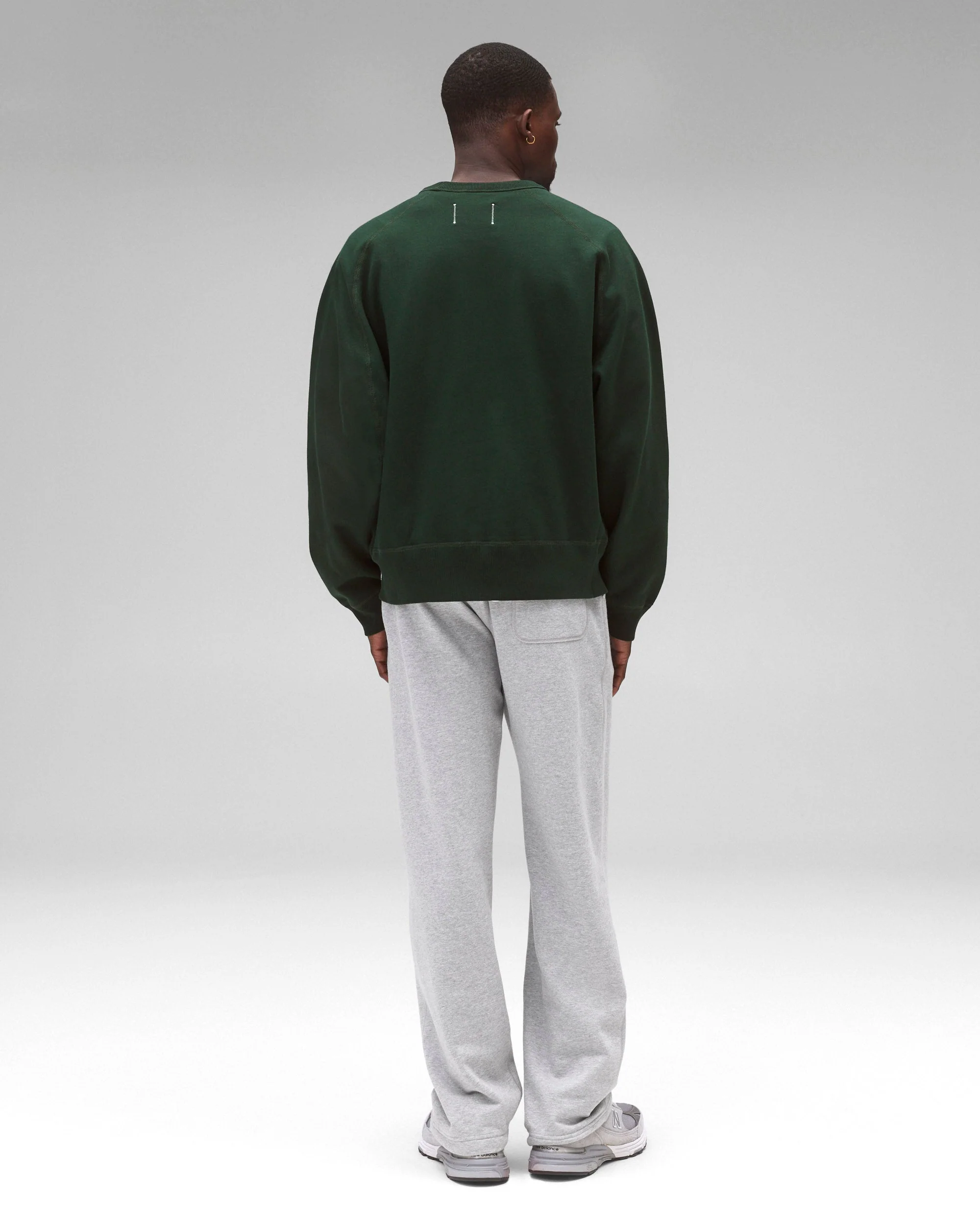 Midweight Terry Relaxed Crewneck - Image 4