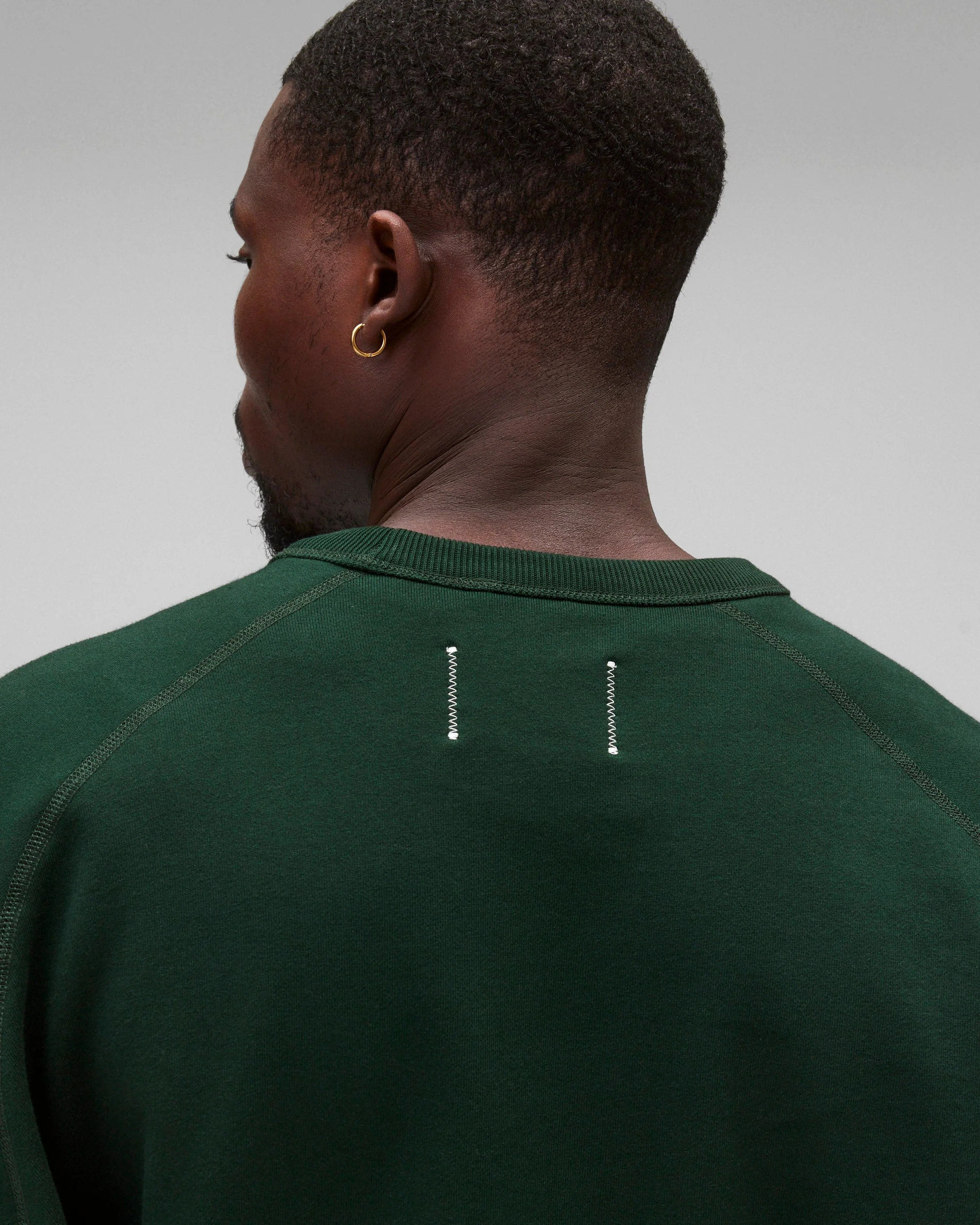 Midweight Terry Relaxed Crewneck - Image 5