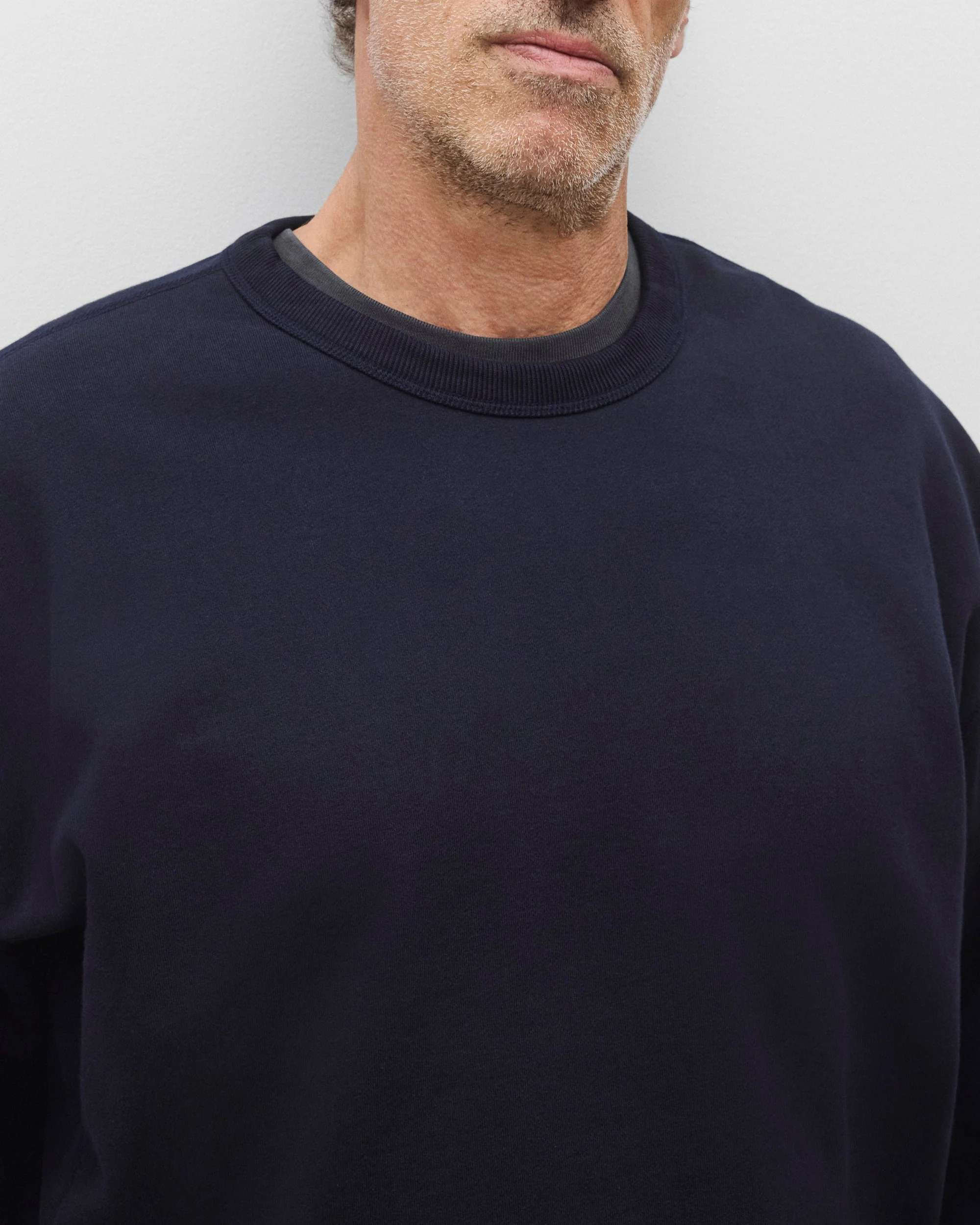 Midweight Terry Relaxed Crewneck - Image 7