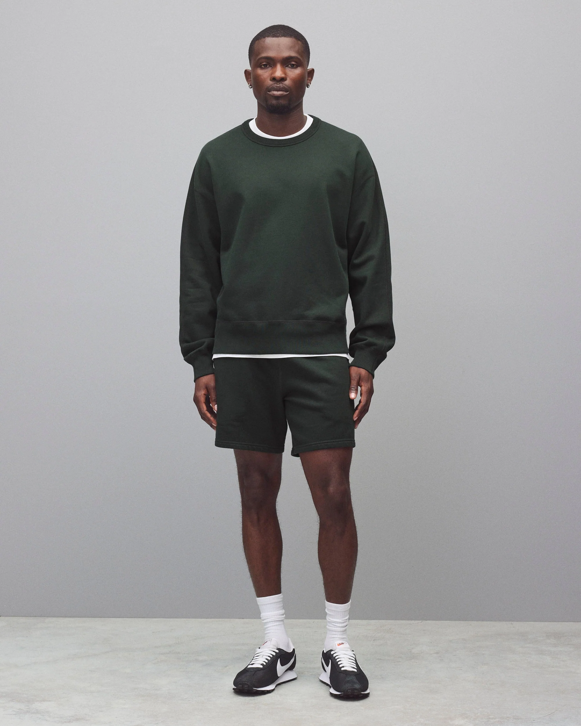 Midweight Terry Relaxed Crewneck - Image 3