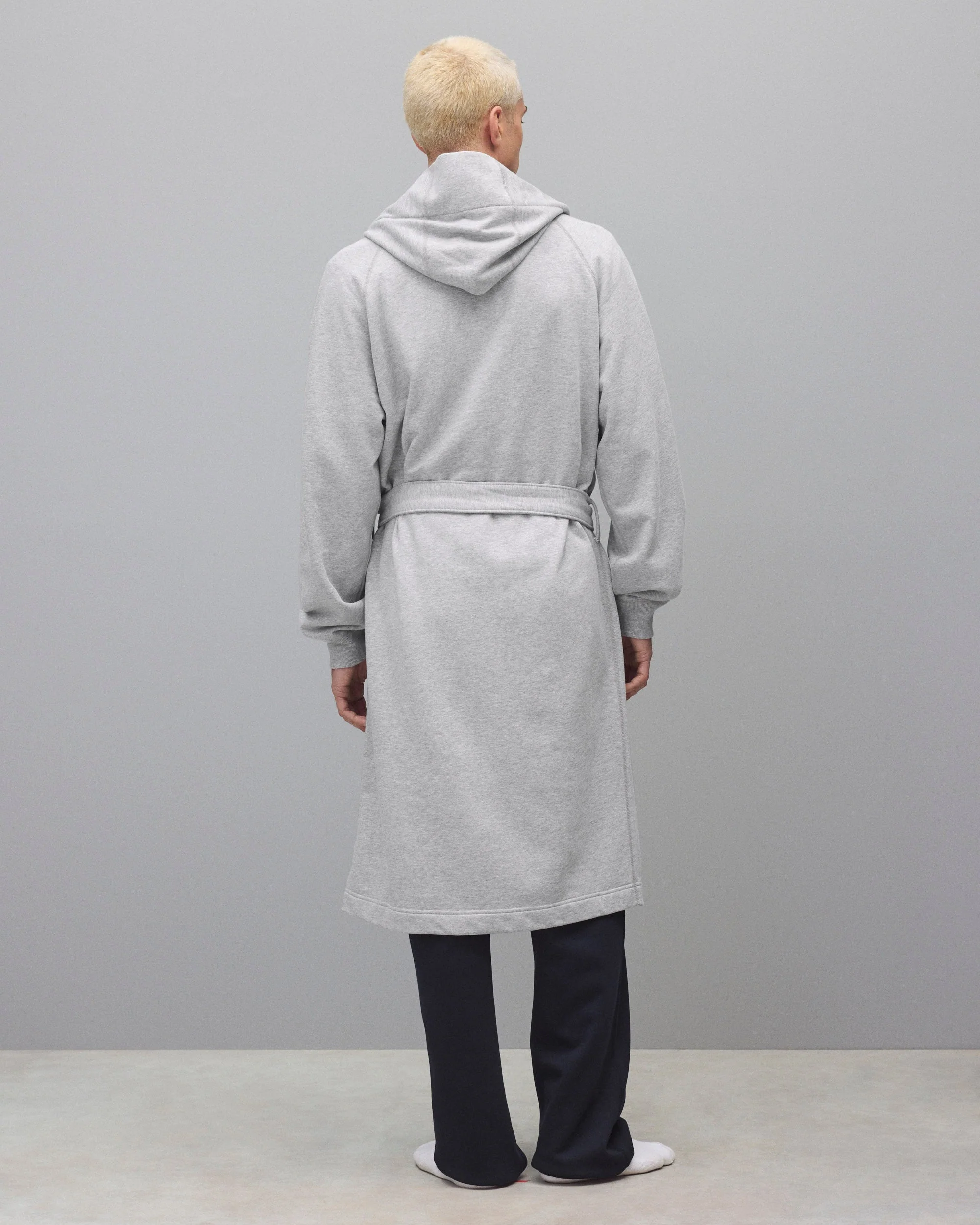 Midweight Terry Relaxed Hooded Robe - Image 5