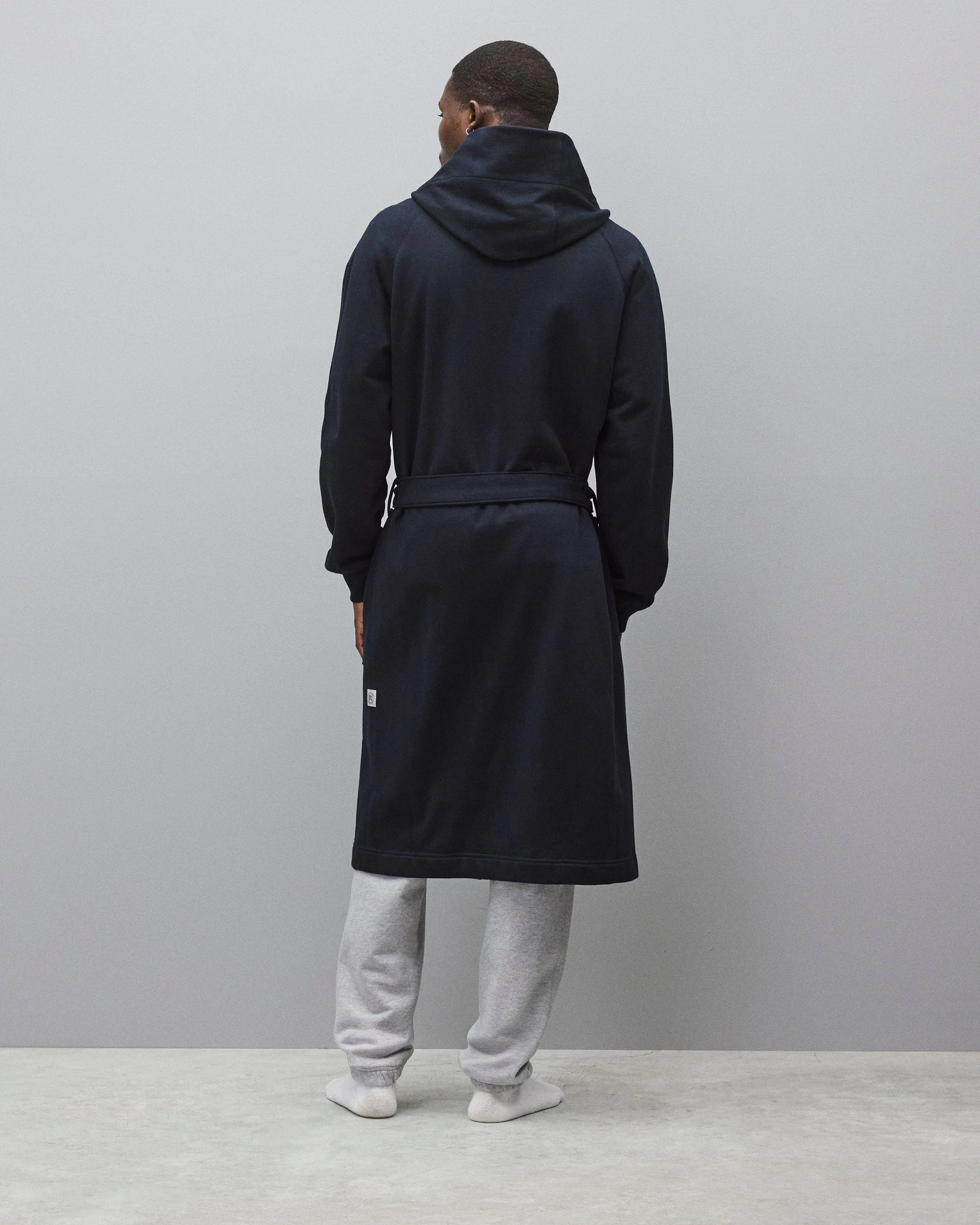 Midweight Terry Relaxed Hooded Robe - Image 5