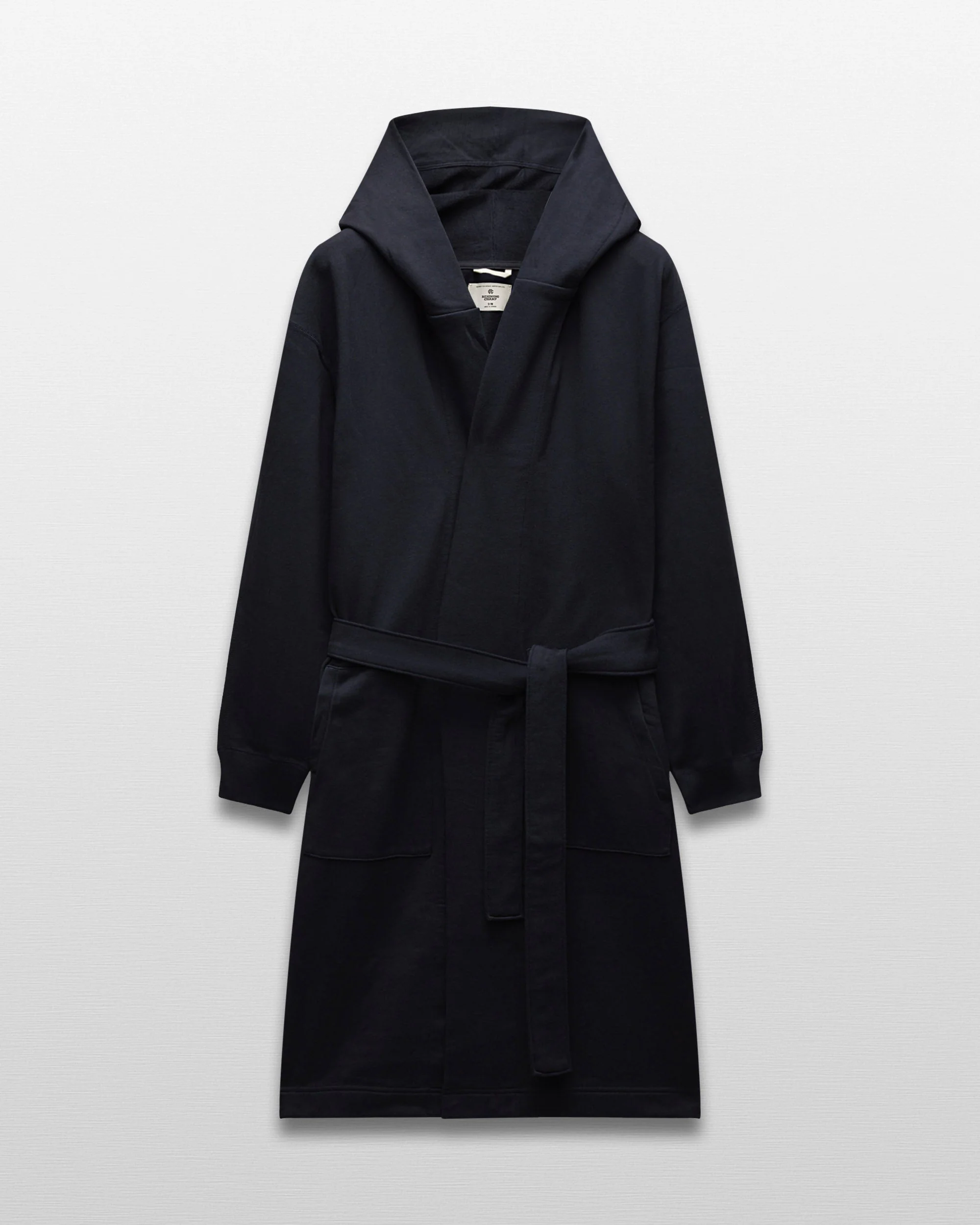 Midweight Terry Relaxed Hooded Robe - Image 8