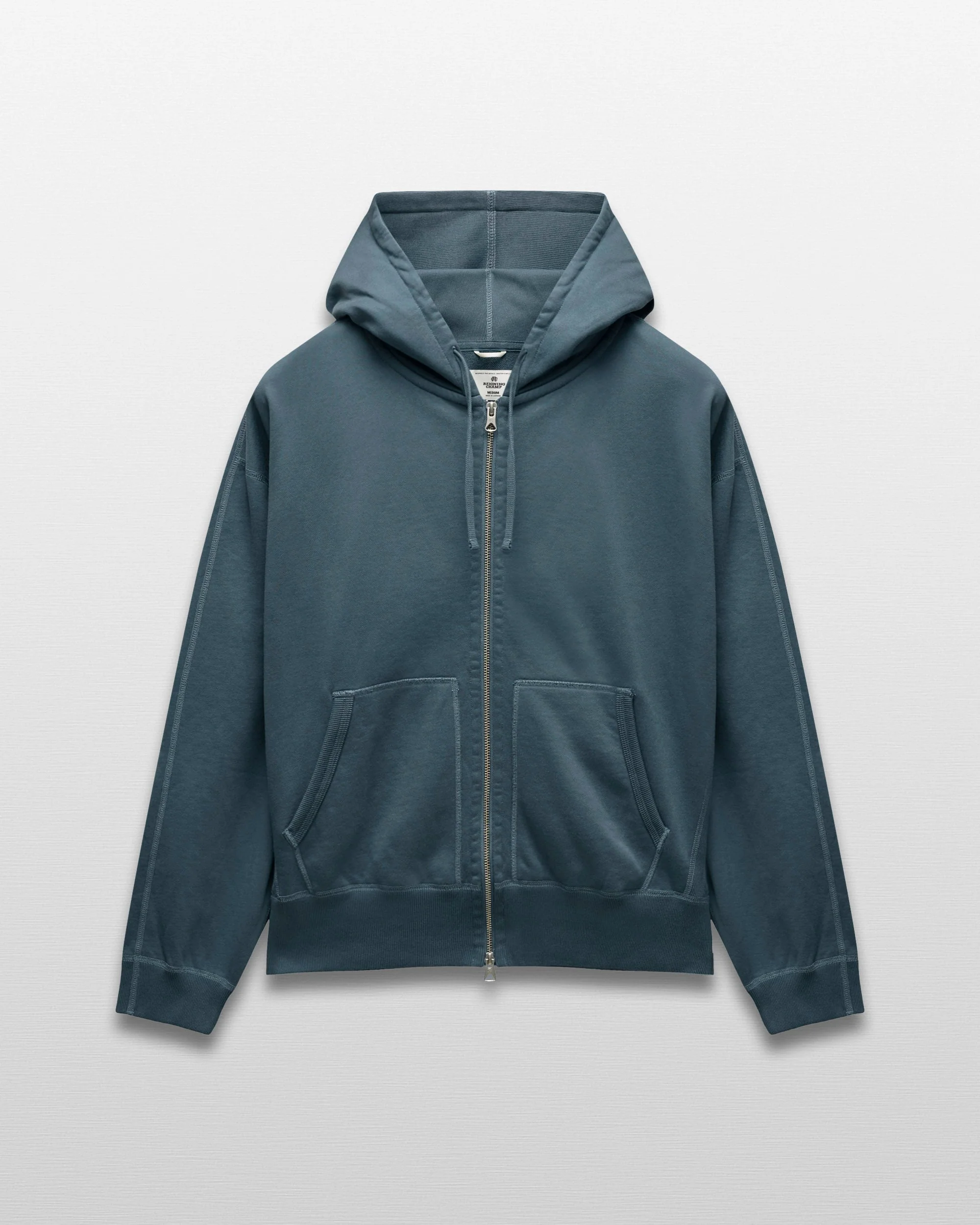 Midweight Terry Relaxed Zip Hoodie - Image 7
