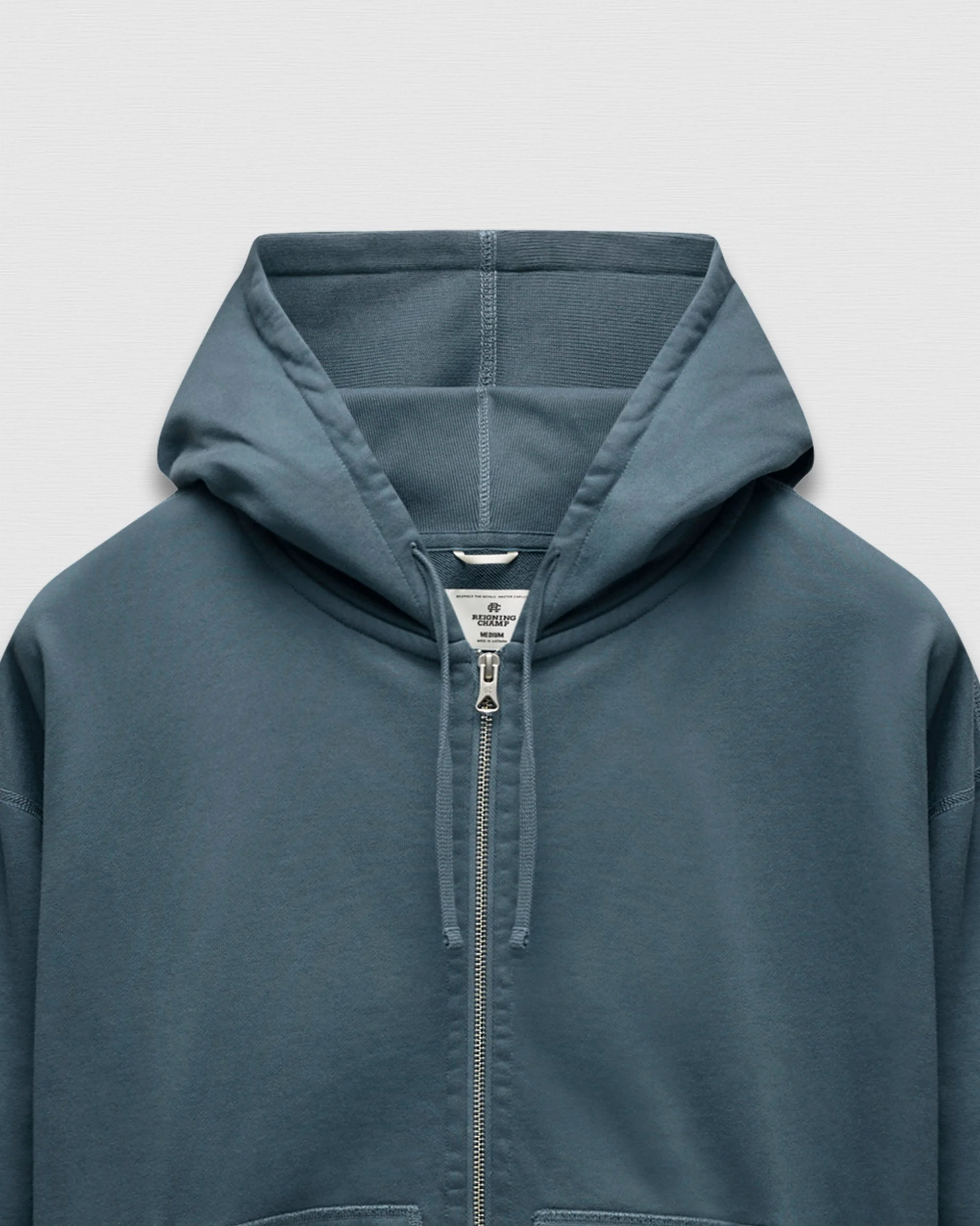 Midweight Terry Relaxed Zip Hoodie - Image 8