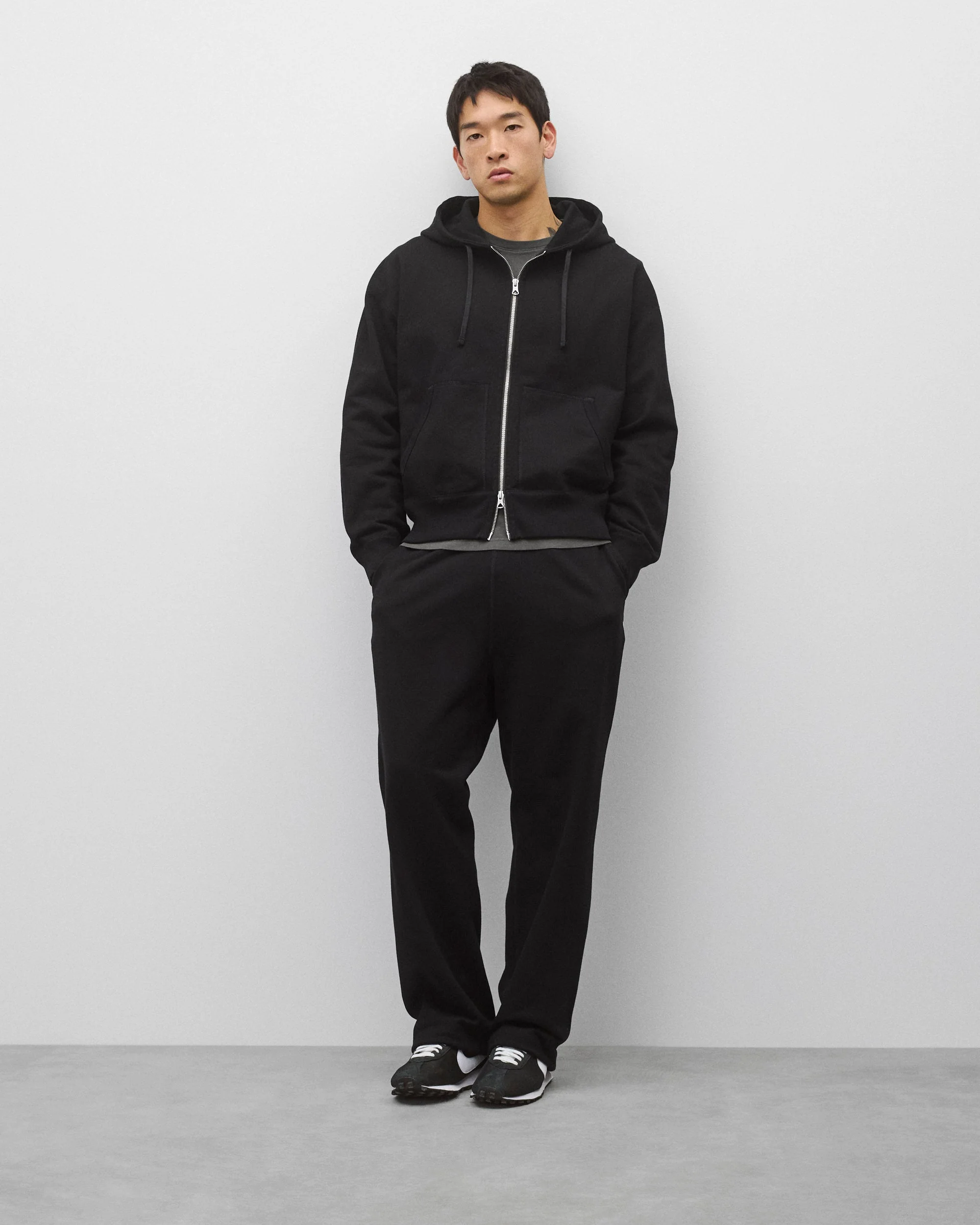 Midweight Terry Relaxed Zip Hoodie - Image 3