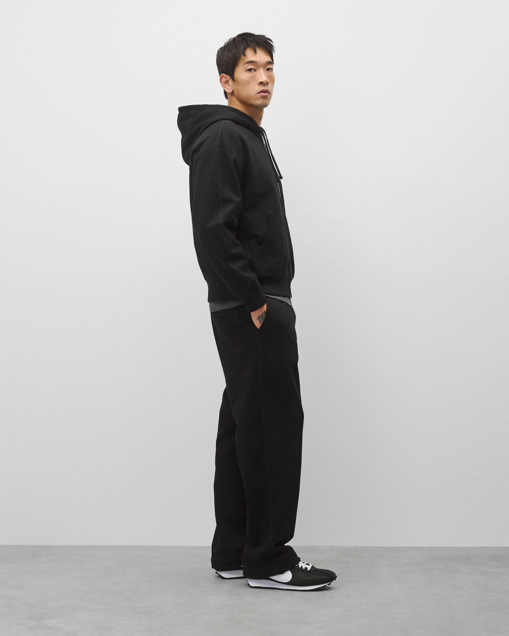 Midweight Terry Relaxed Zip Hoodie - Image 4