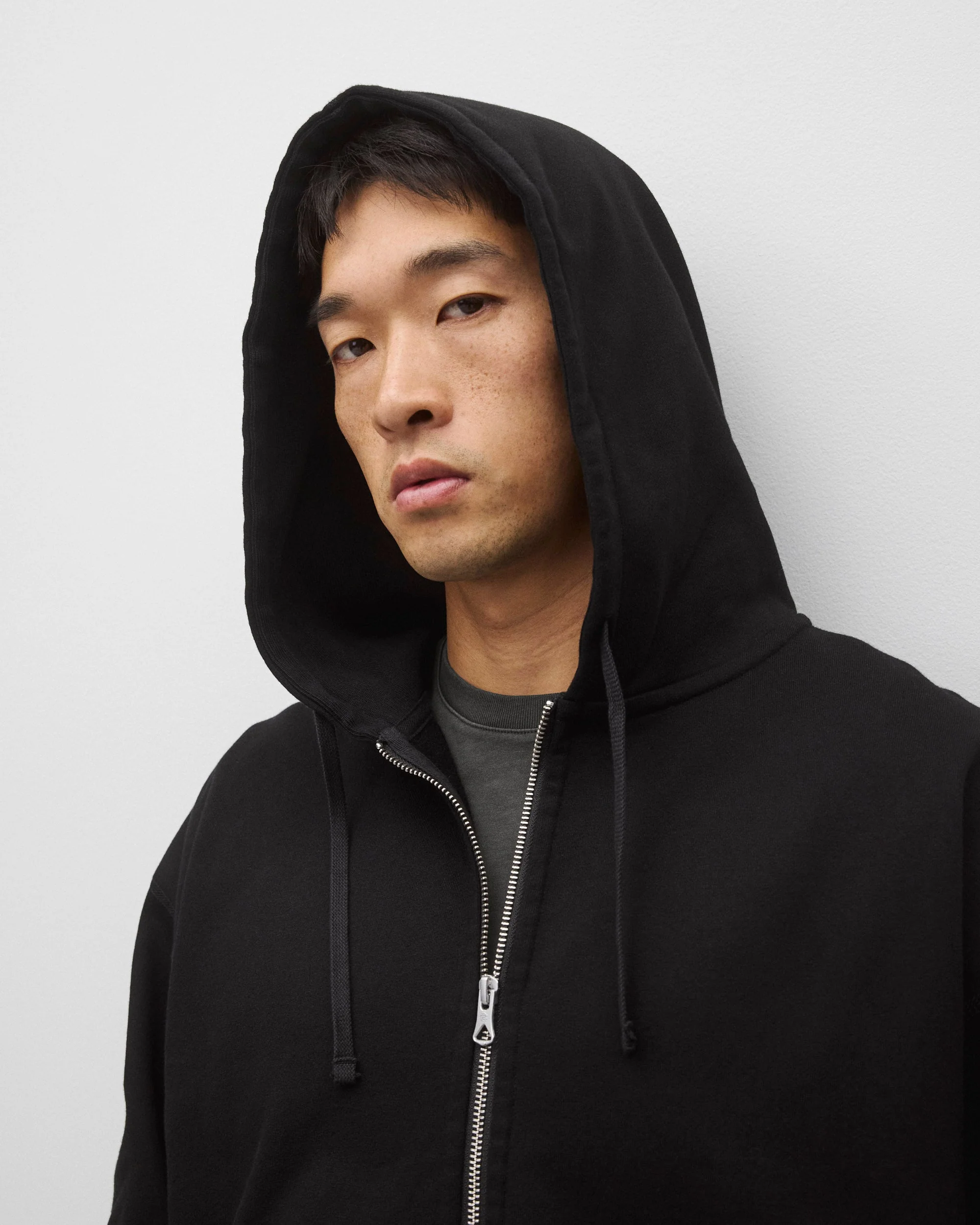Midweight Terry Relaxed Zip Hoodie - Image 7