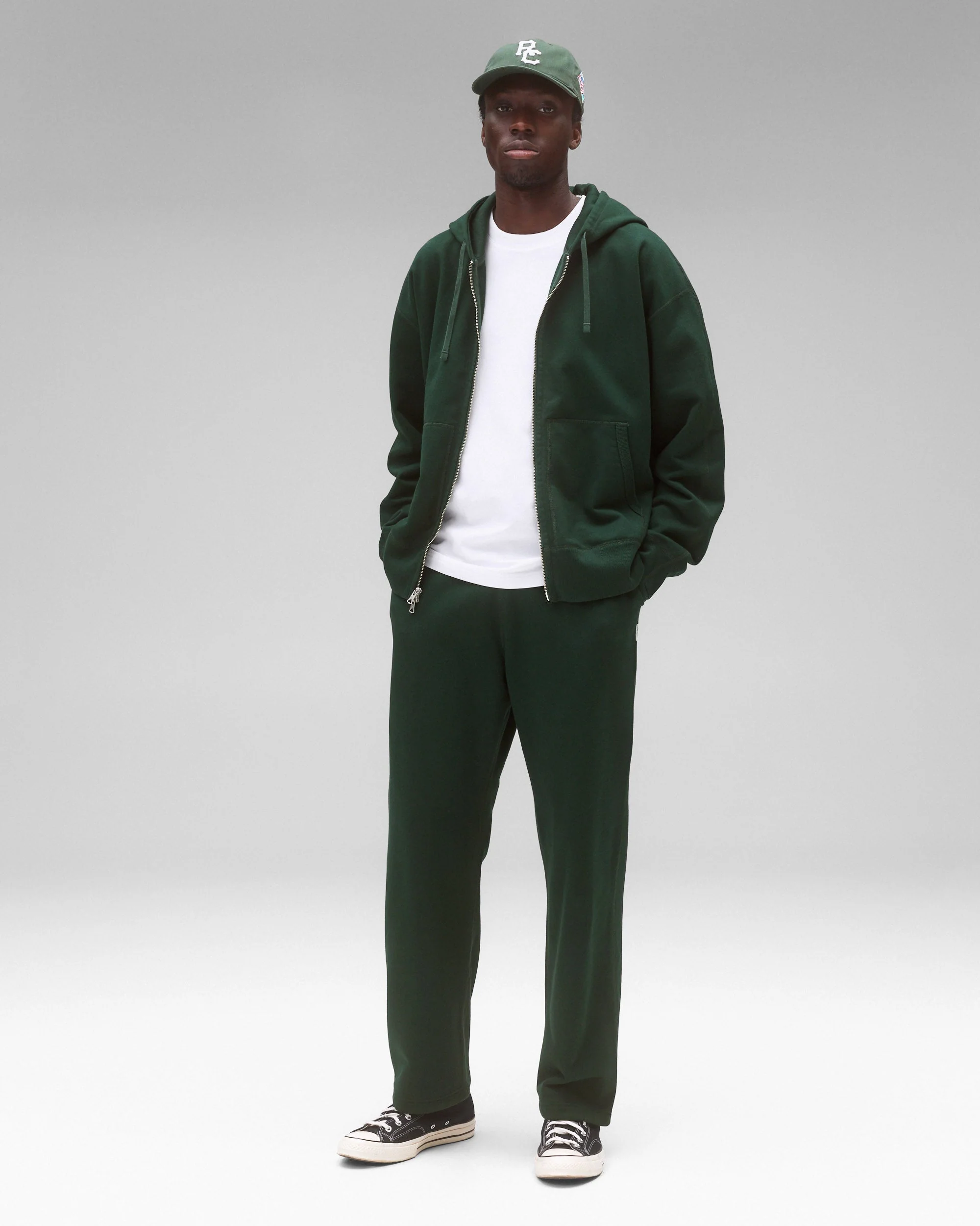 Midweight Terry Relaxed Zip Hoodie - Image 3
