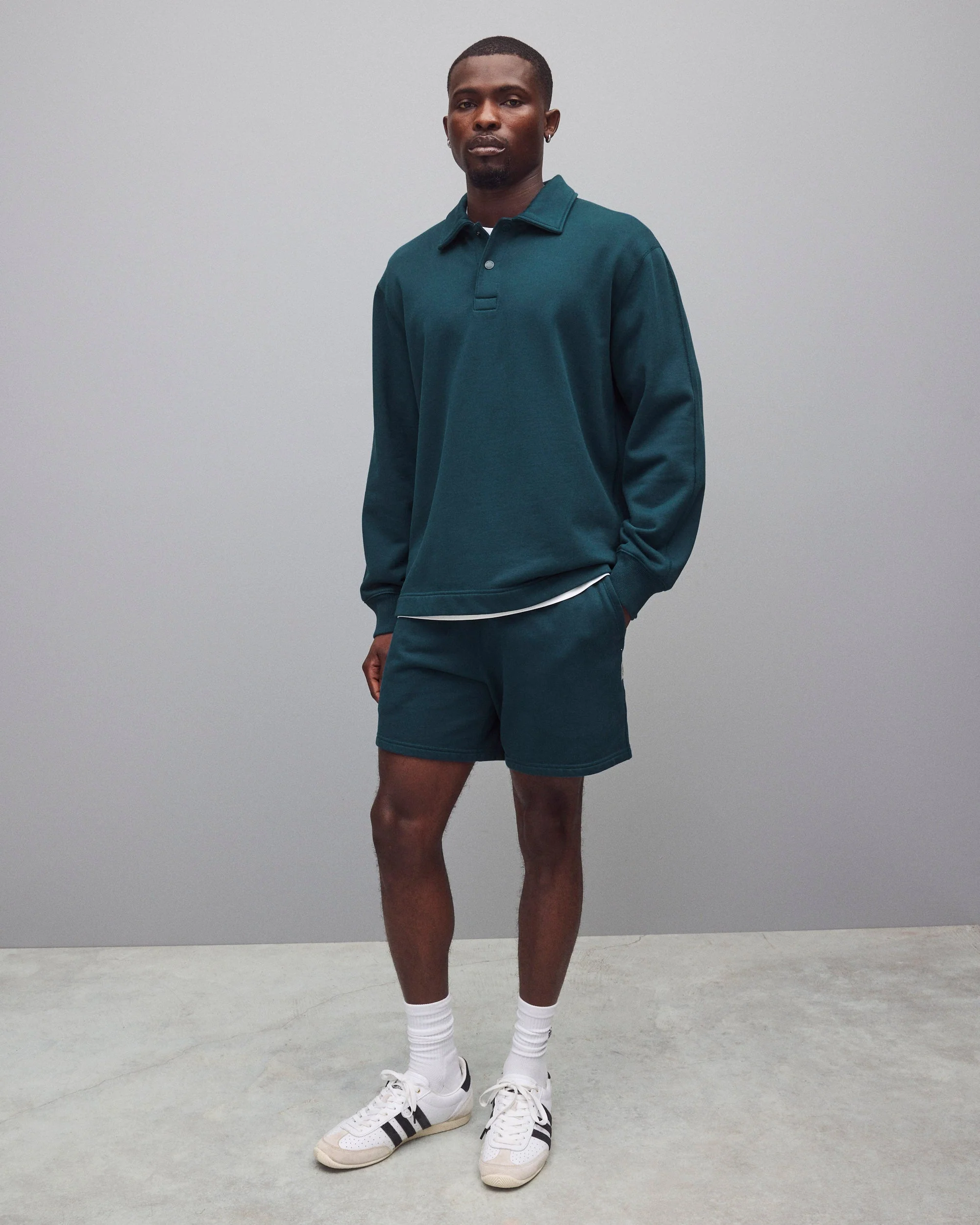 Midweight Terry Rugby Standard Sweatshirt - Image 3