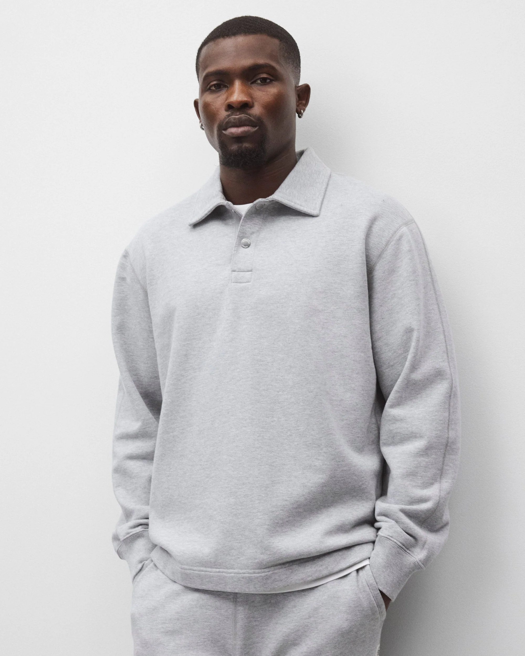 Midweight Terry Rugby Standard Sweatshirt - Image 2