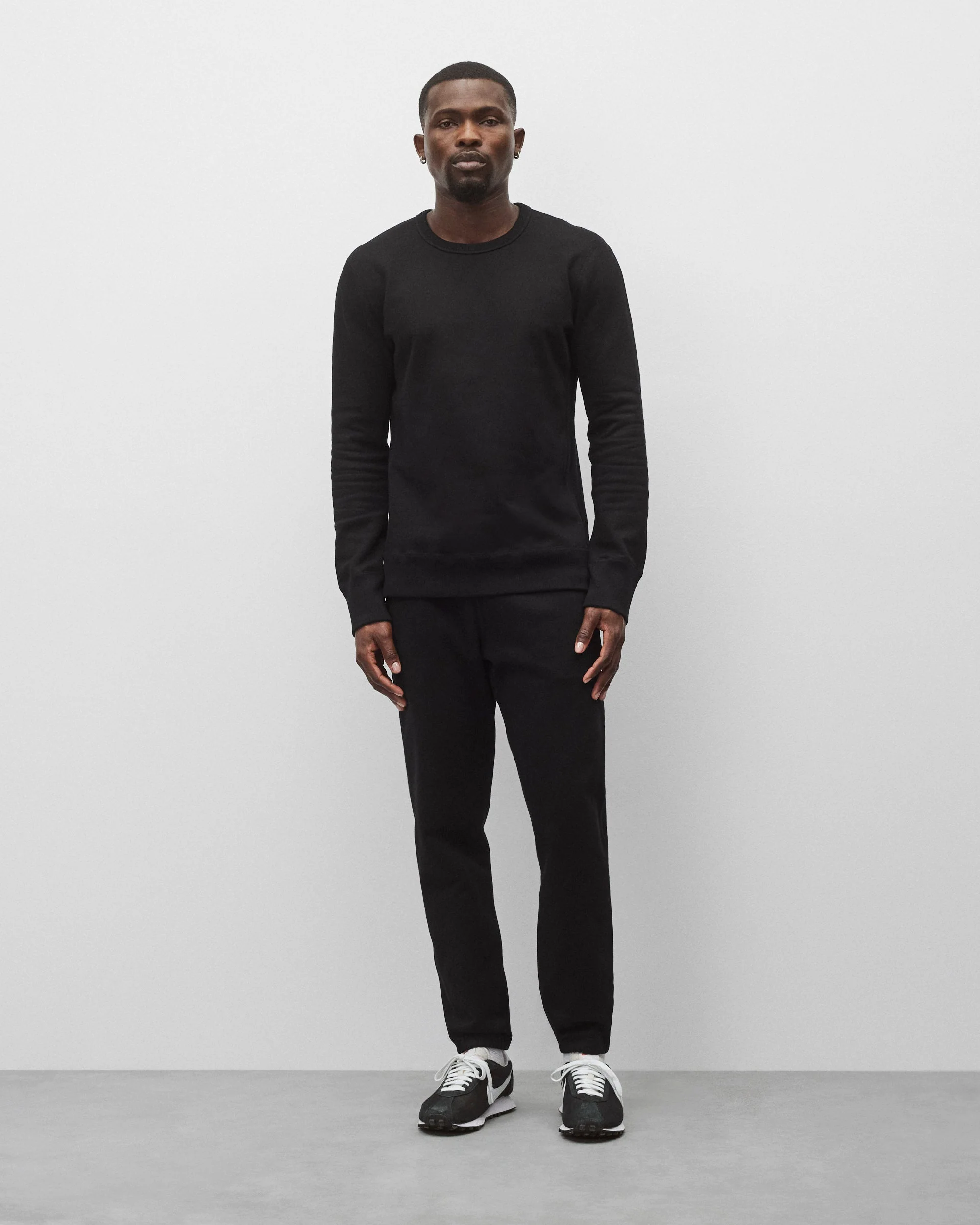 Midweight Terry Slim Crewneck - Image 3