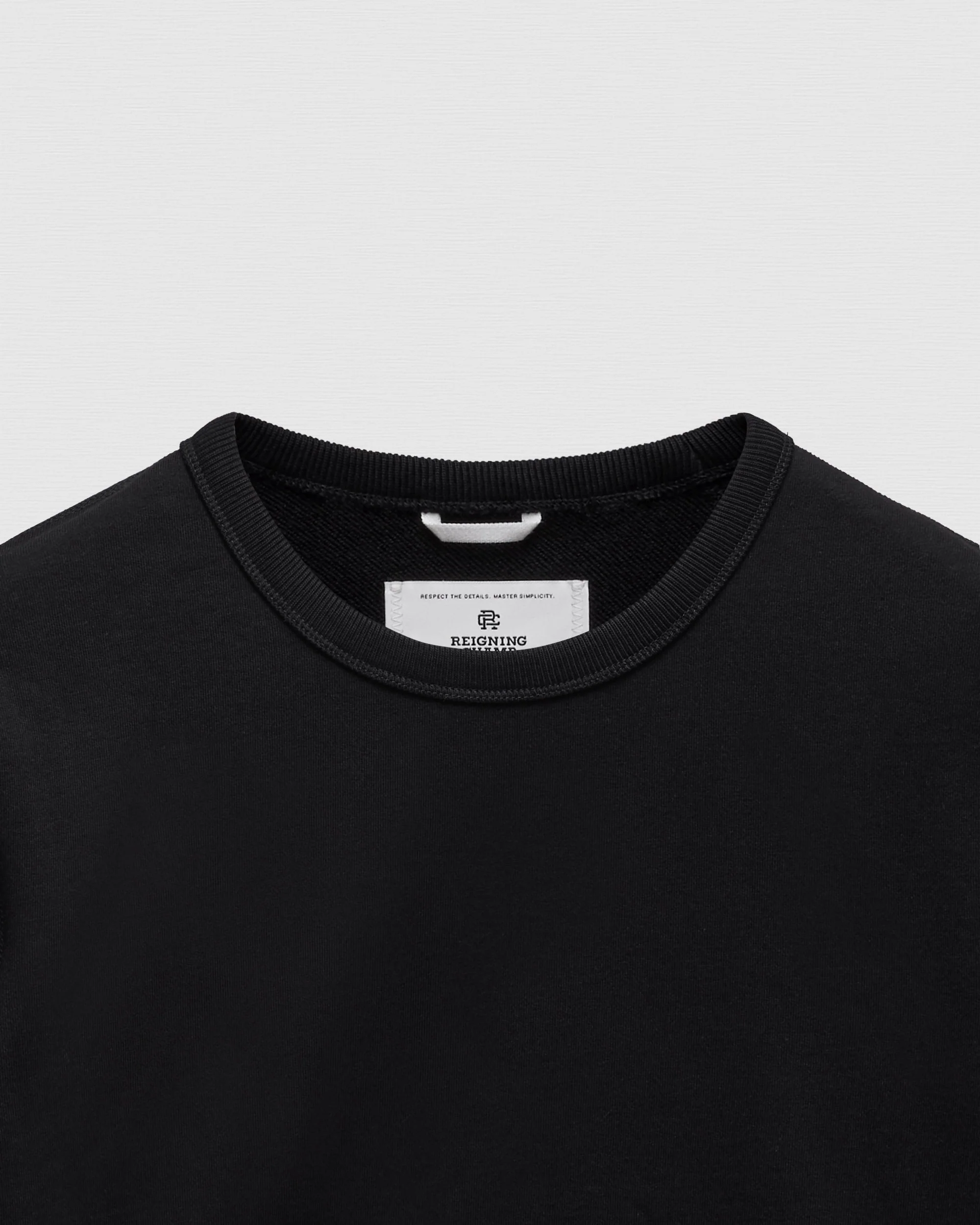 Midweight Terry Slim Crewneck - Image 8