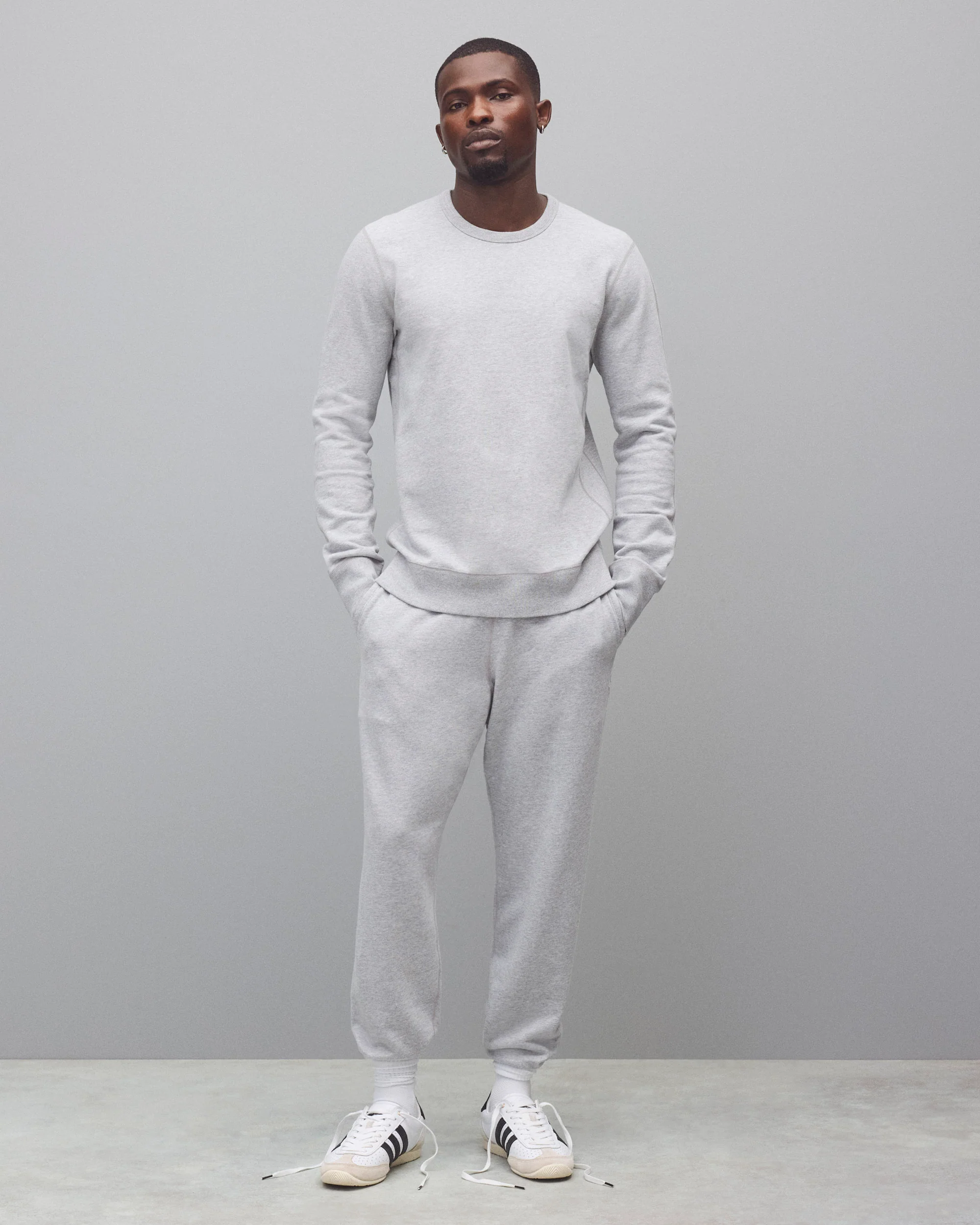 Midweight Terry Slim Crewneck - Image 3