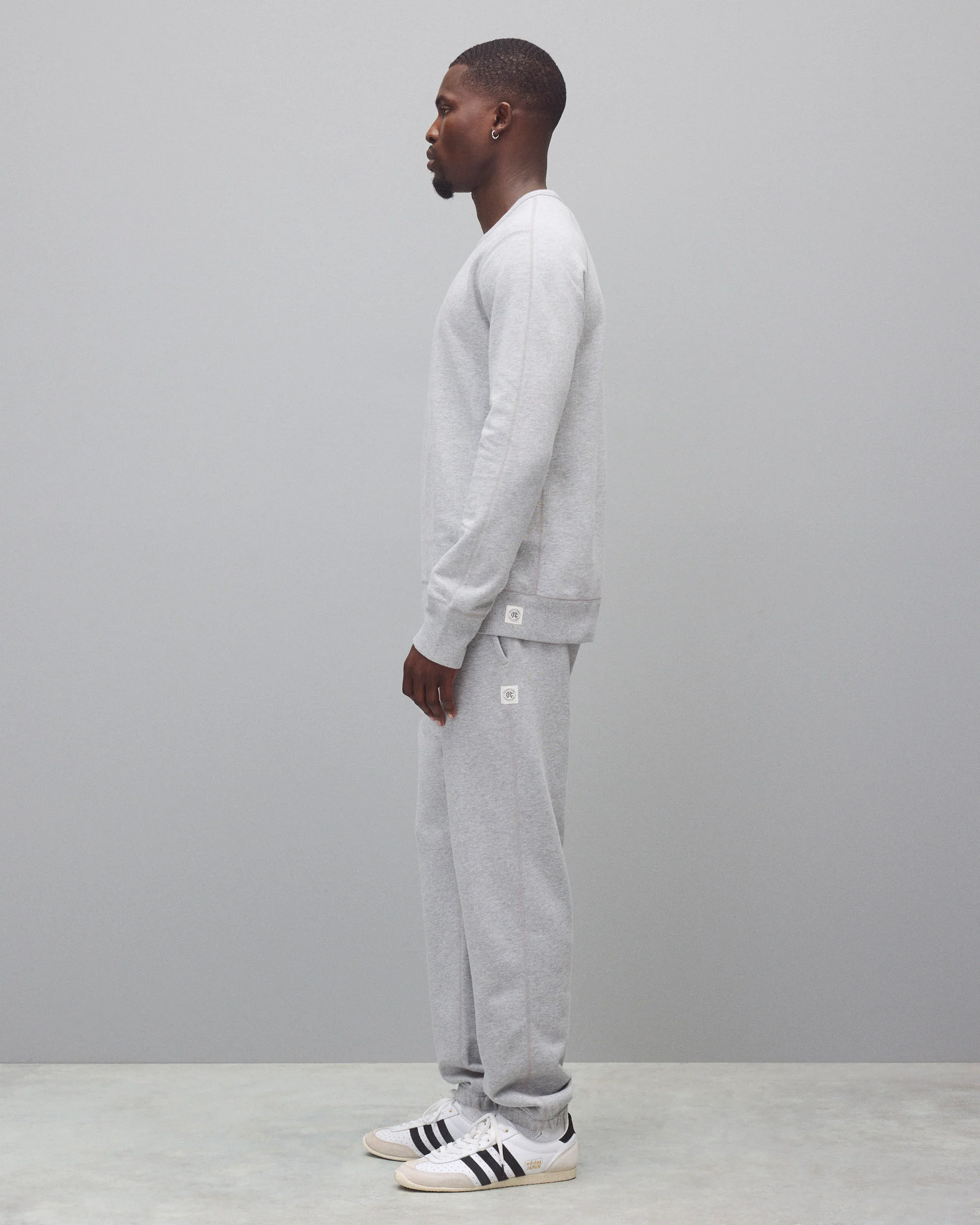 Midweight Terry Slim Crewneck - Image 4
