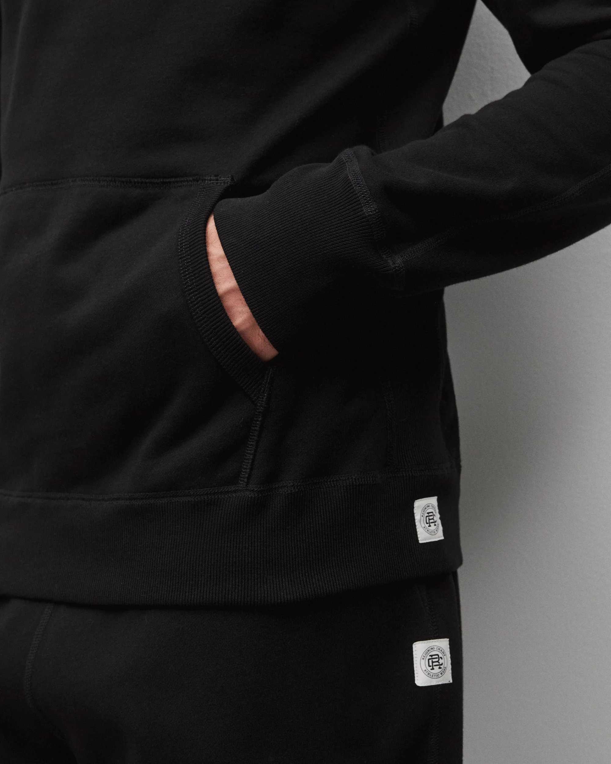 Midweight Terry Slim Hoodie - Image 6