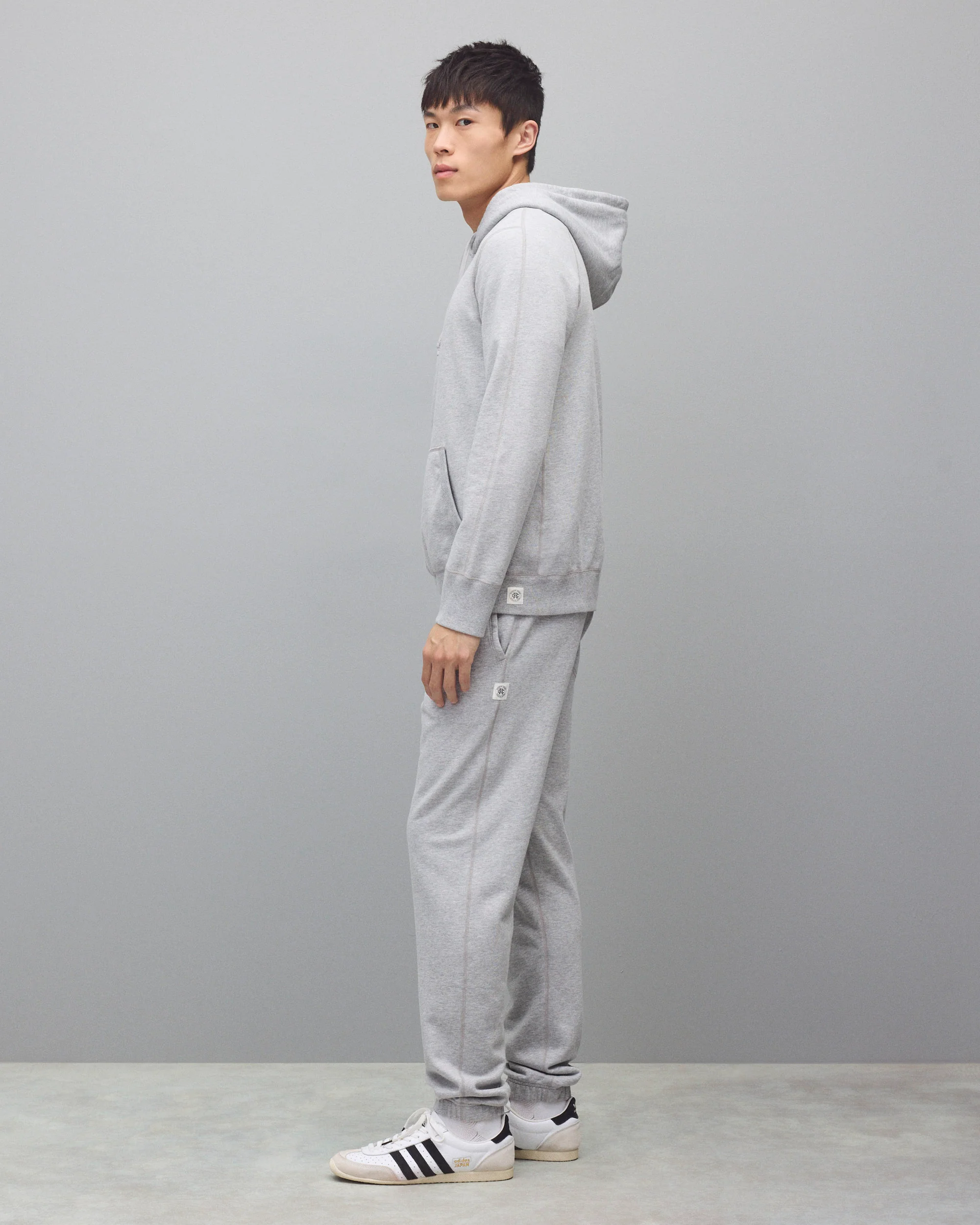 Midweight Terry Slim Hoodie - Image 4