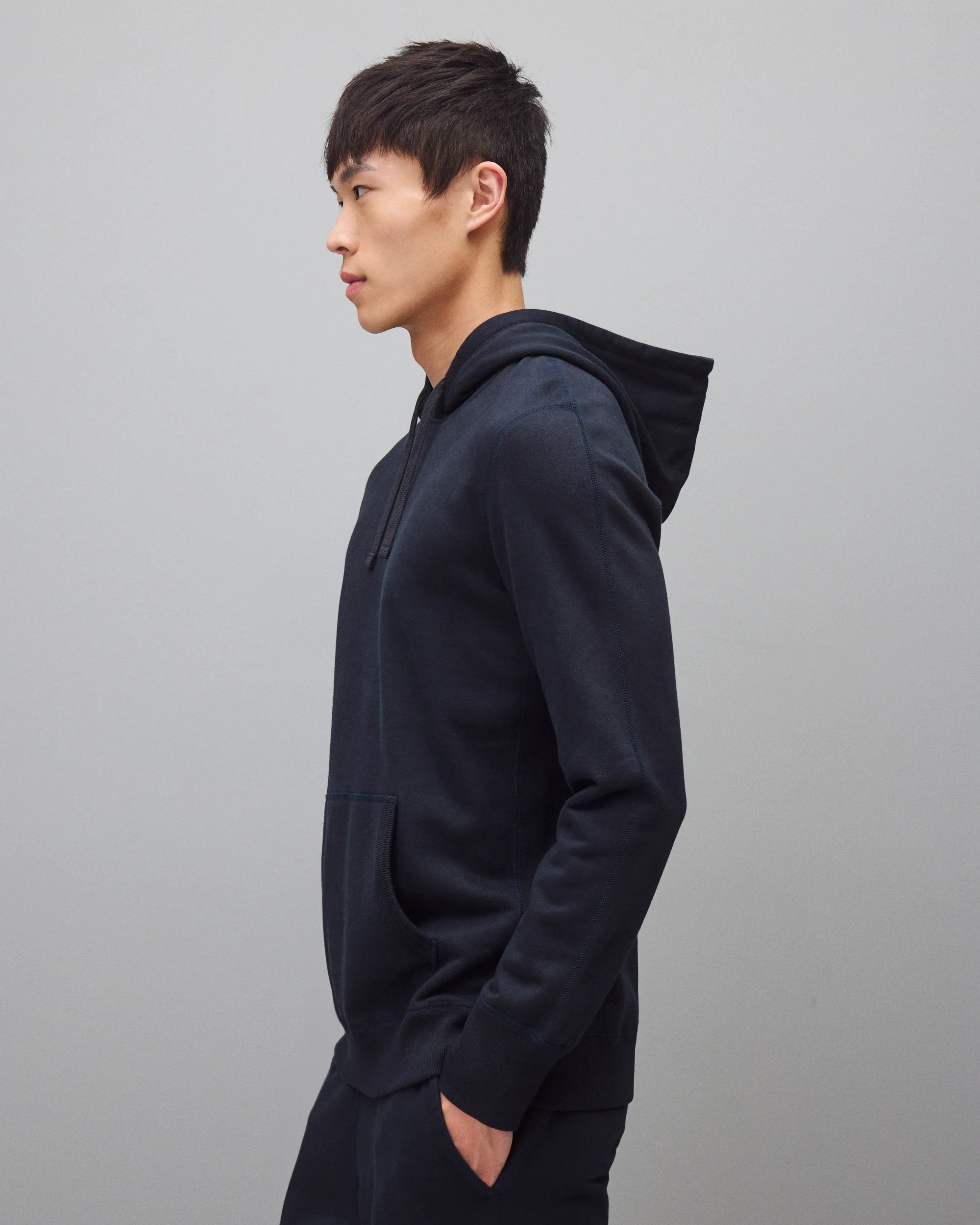 Midweight Terry Slim Hoodie - Image 4