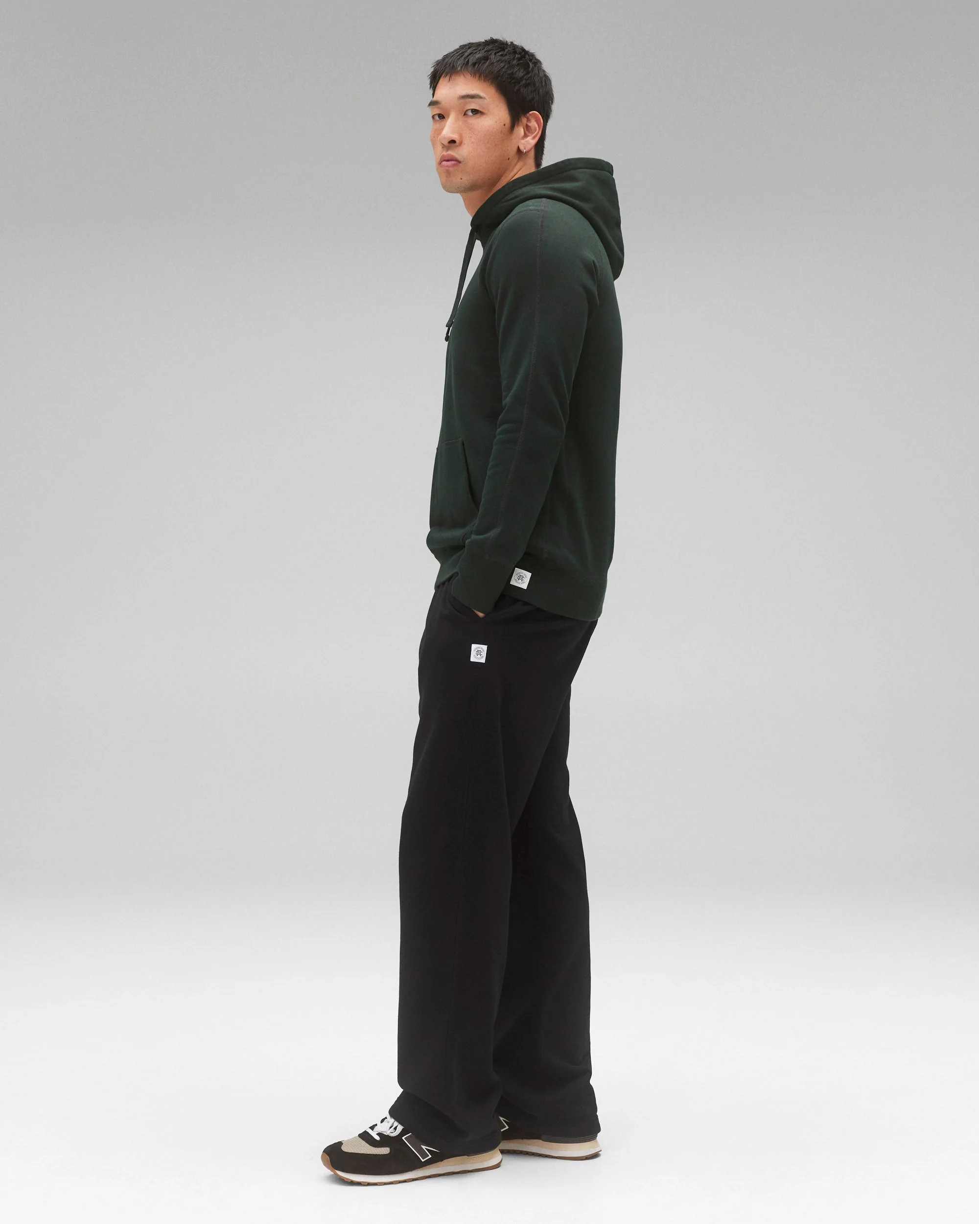 Midweight Terry Slim Hoodie - Image 4