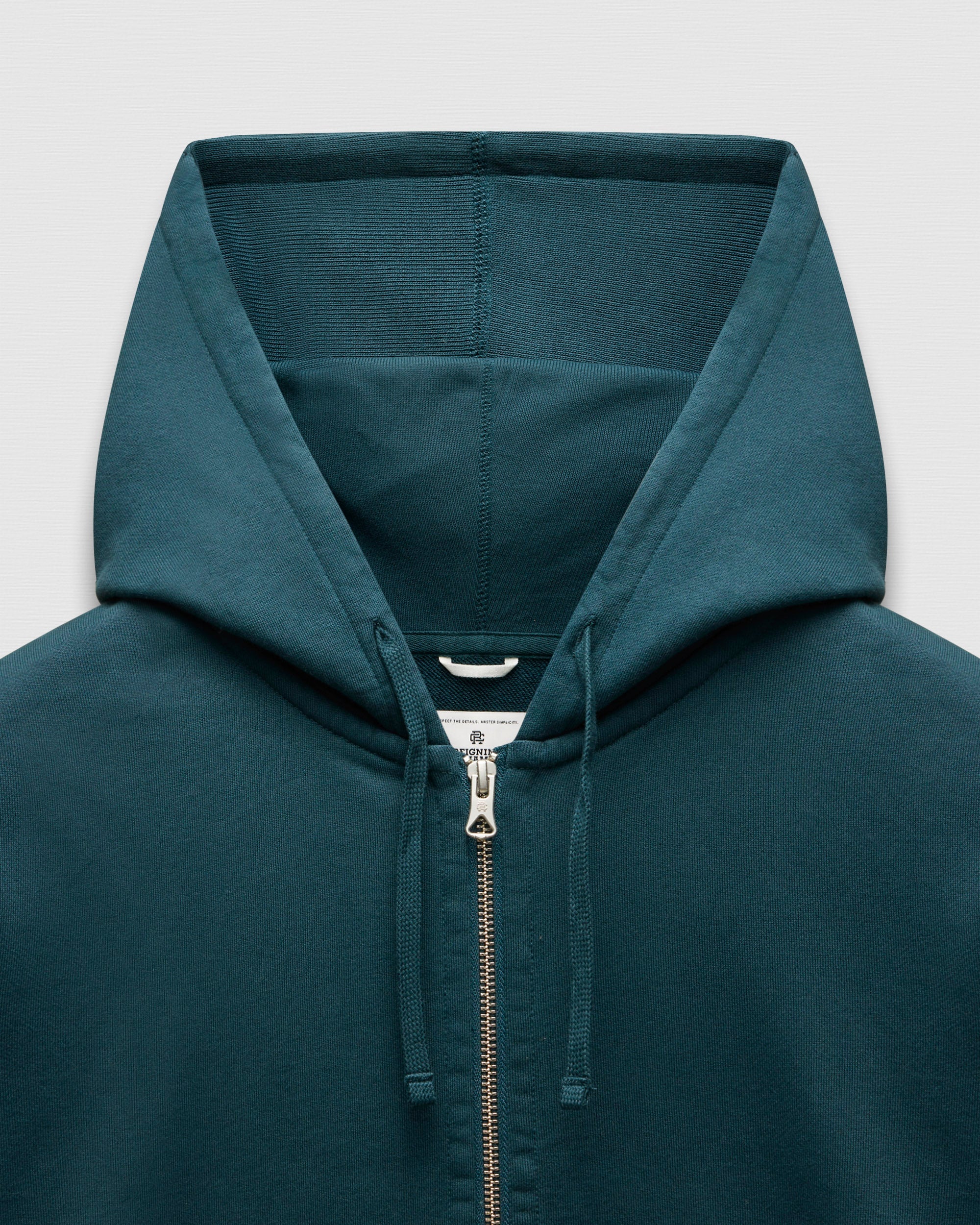 Midweight Terry Slim Zip Hoodie - Image 8