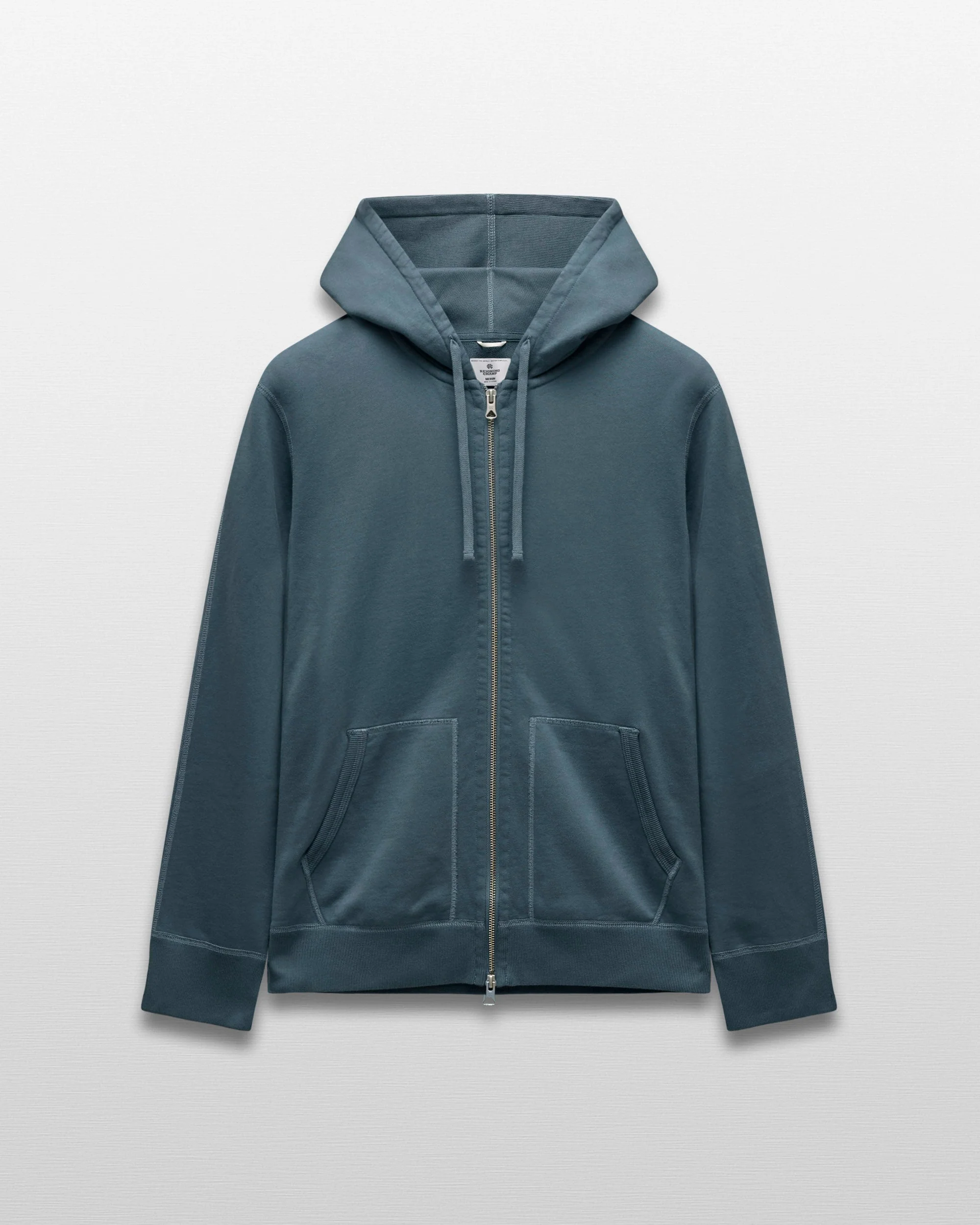 Midweight Terry Slim Zip Hoodie - Image 7