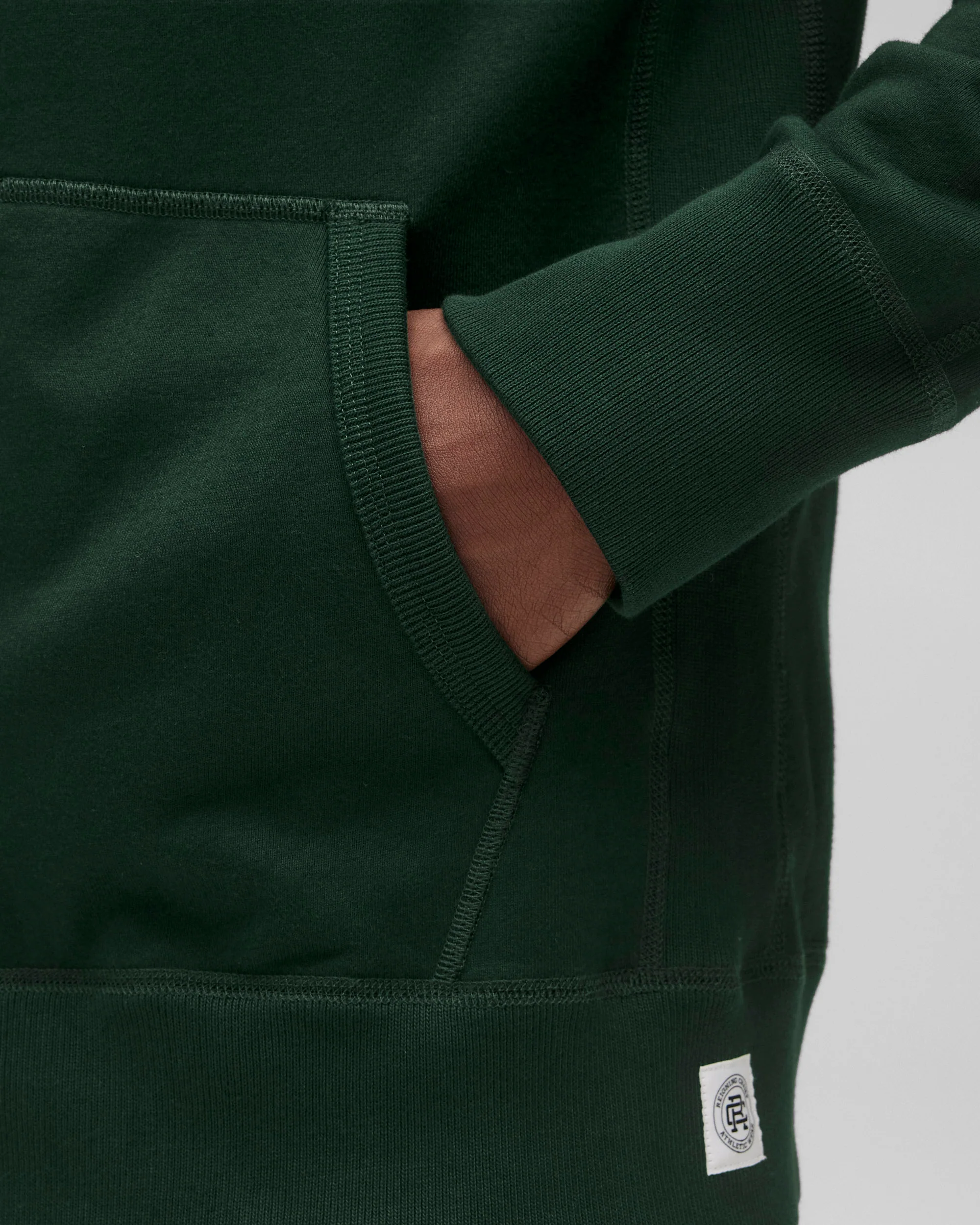 Midweight Terry Slim Zip Hoodie - Image 7