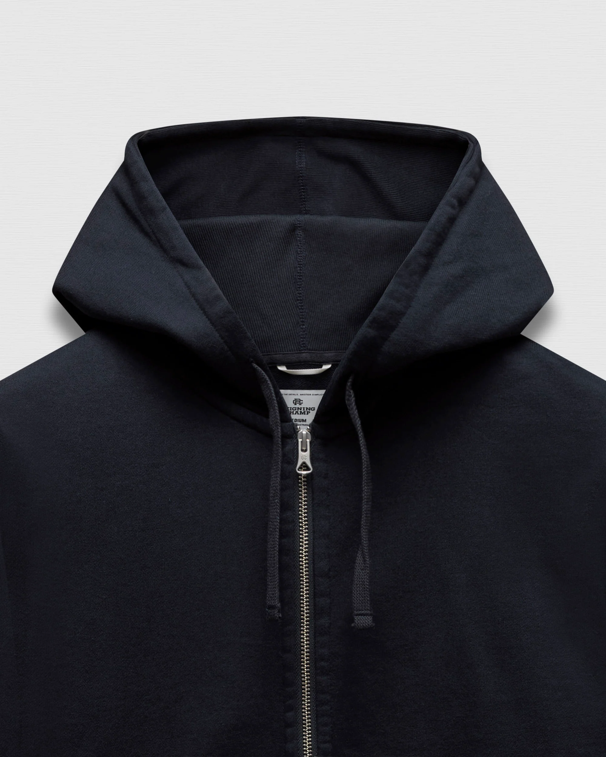 Midweight Terry Slim Zip Hoodie - Image 8