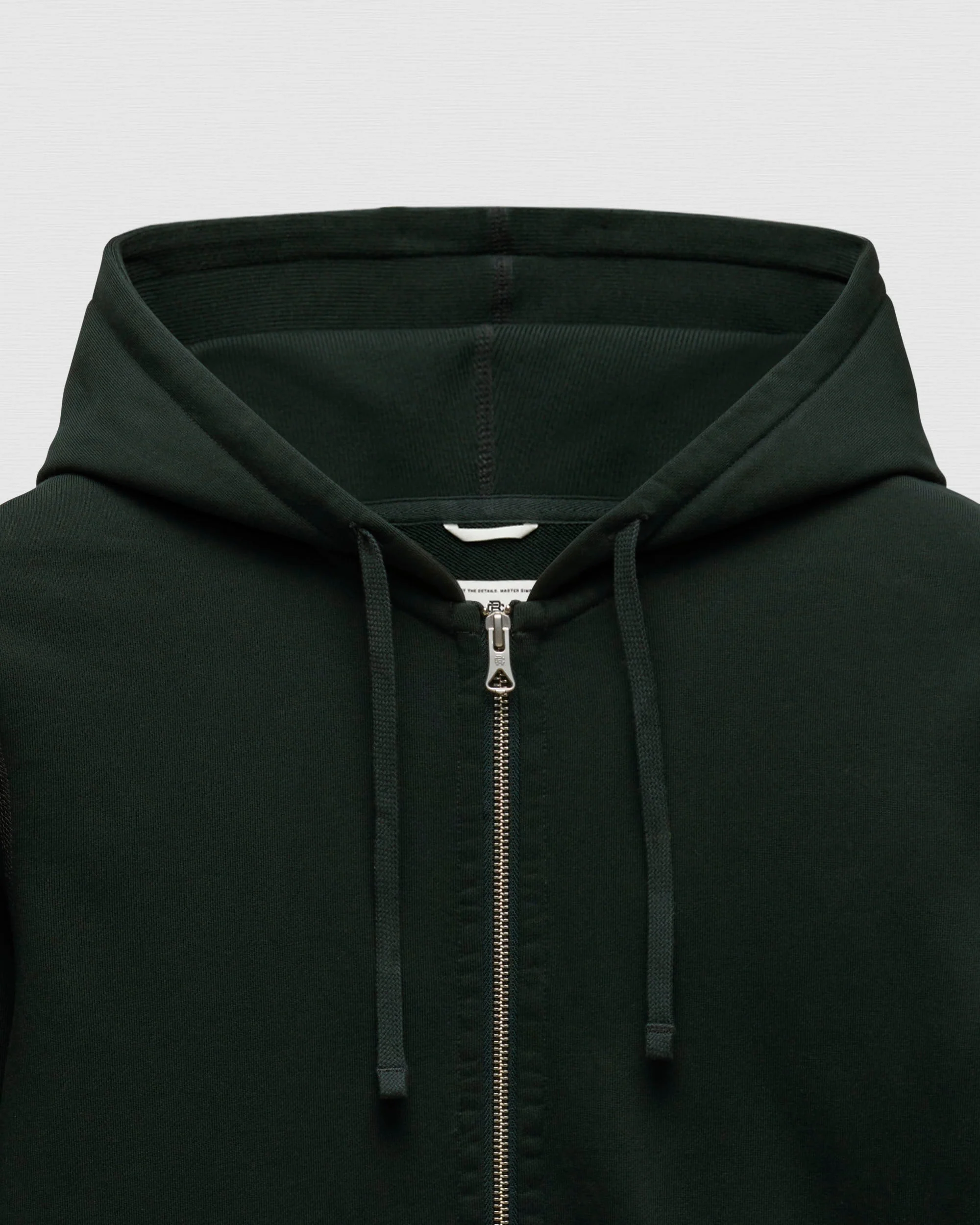 Midweight Terry Slim Zip Hoodie - Image 7