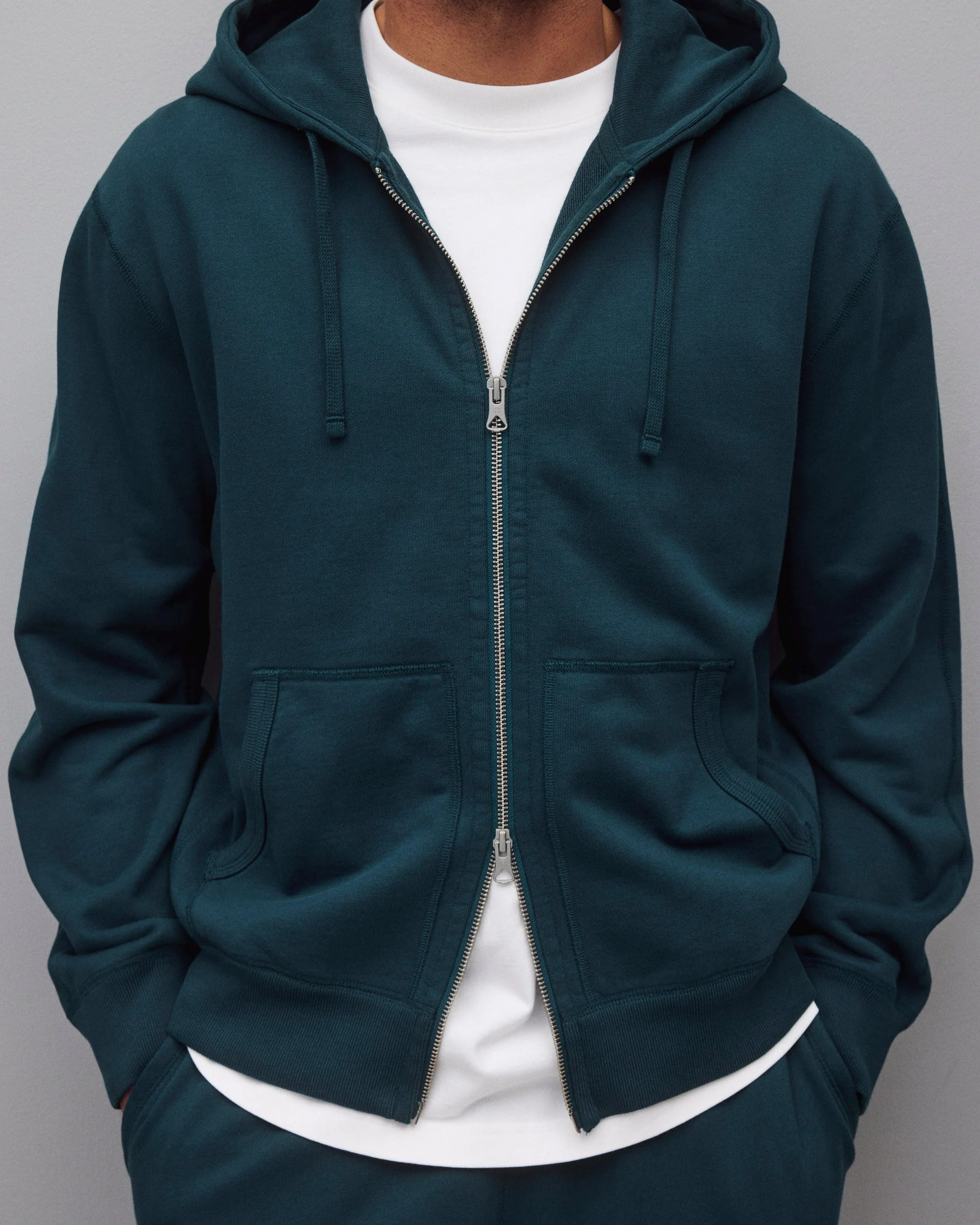 Midweight Terry Standard Zip Hoodie - Image 6