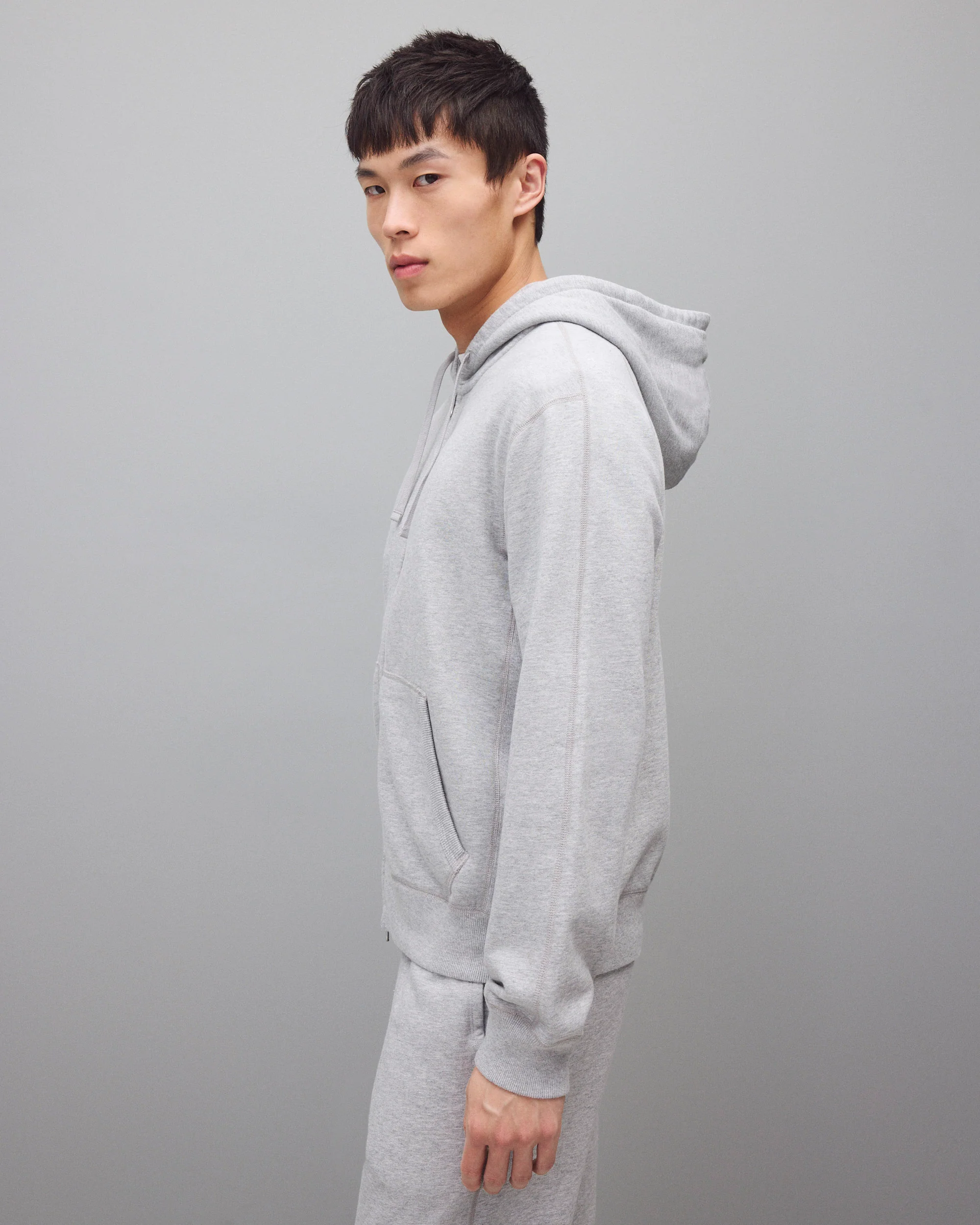 Midweight Terry Standard Zip Hoodie - Image 4