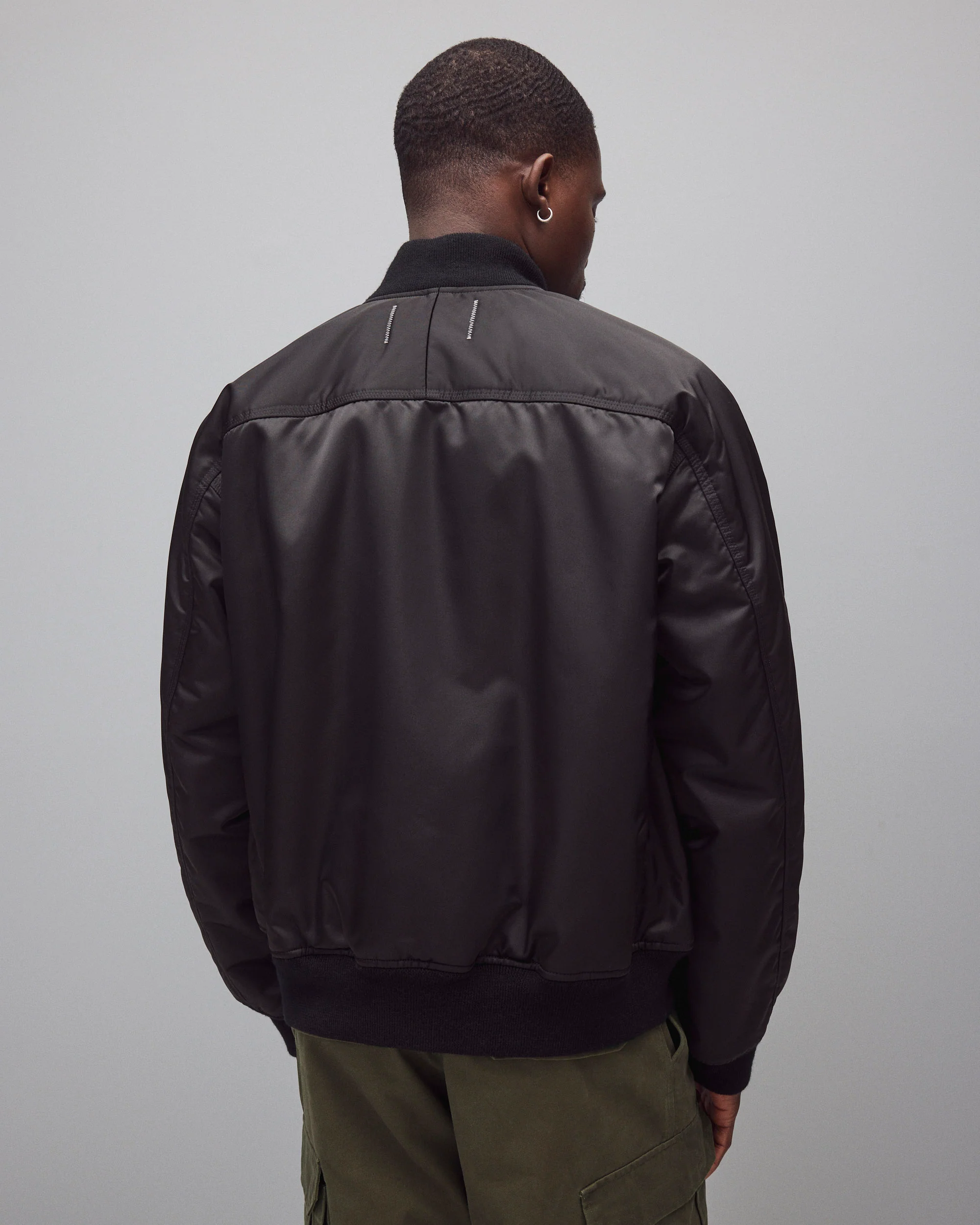 Nylon Twill Crew Jacket - Image 5