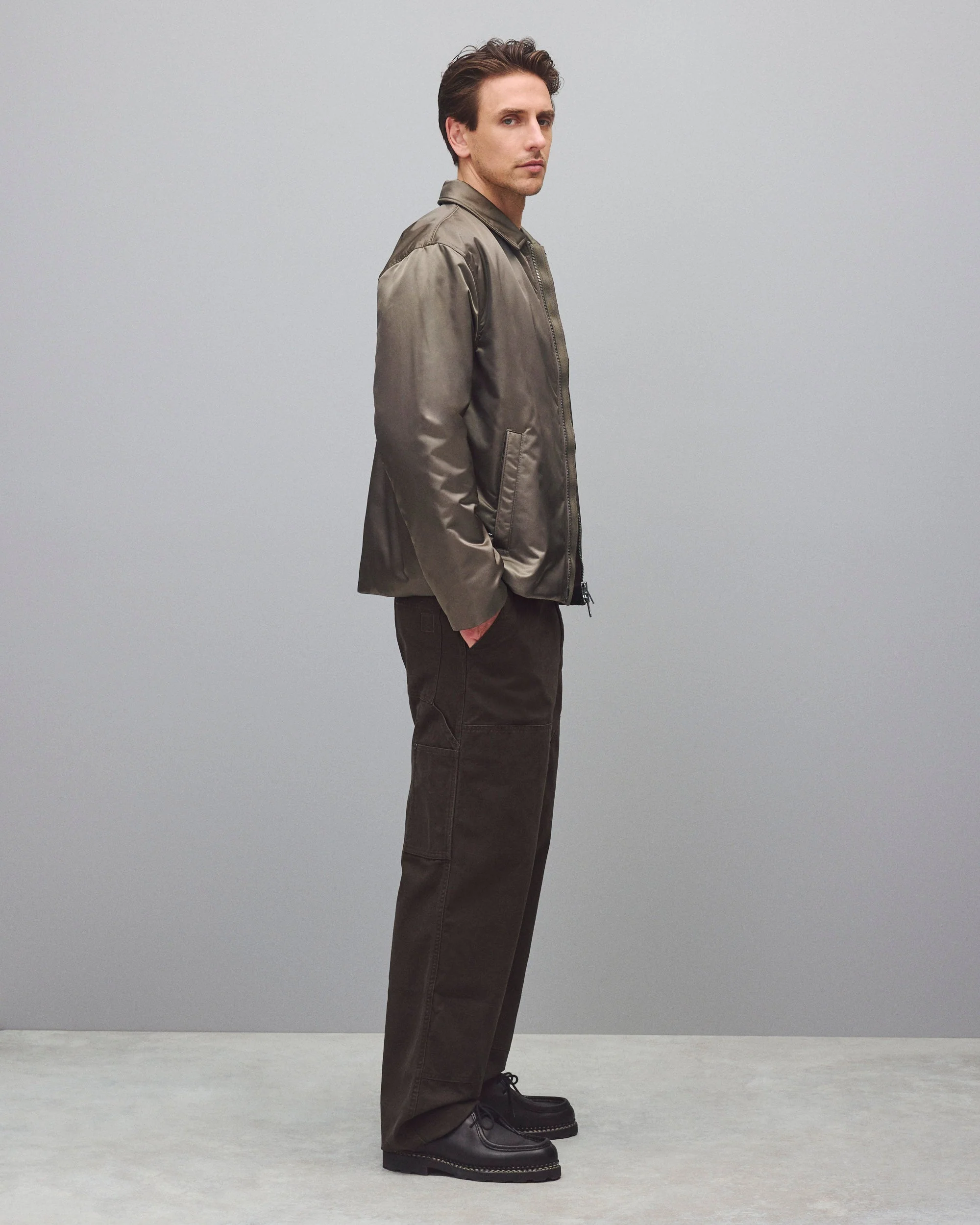Nylon Twill Deck Jacket - Image 4